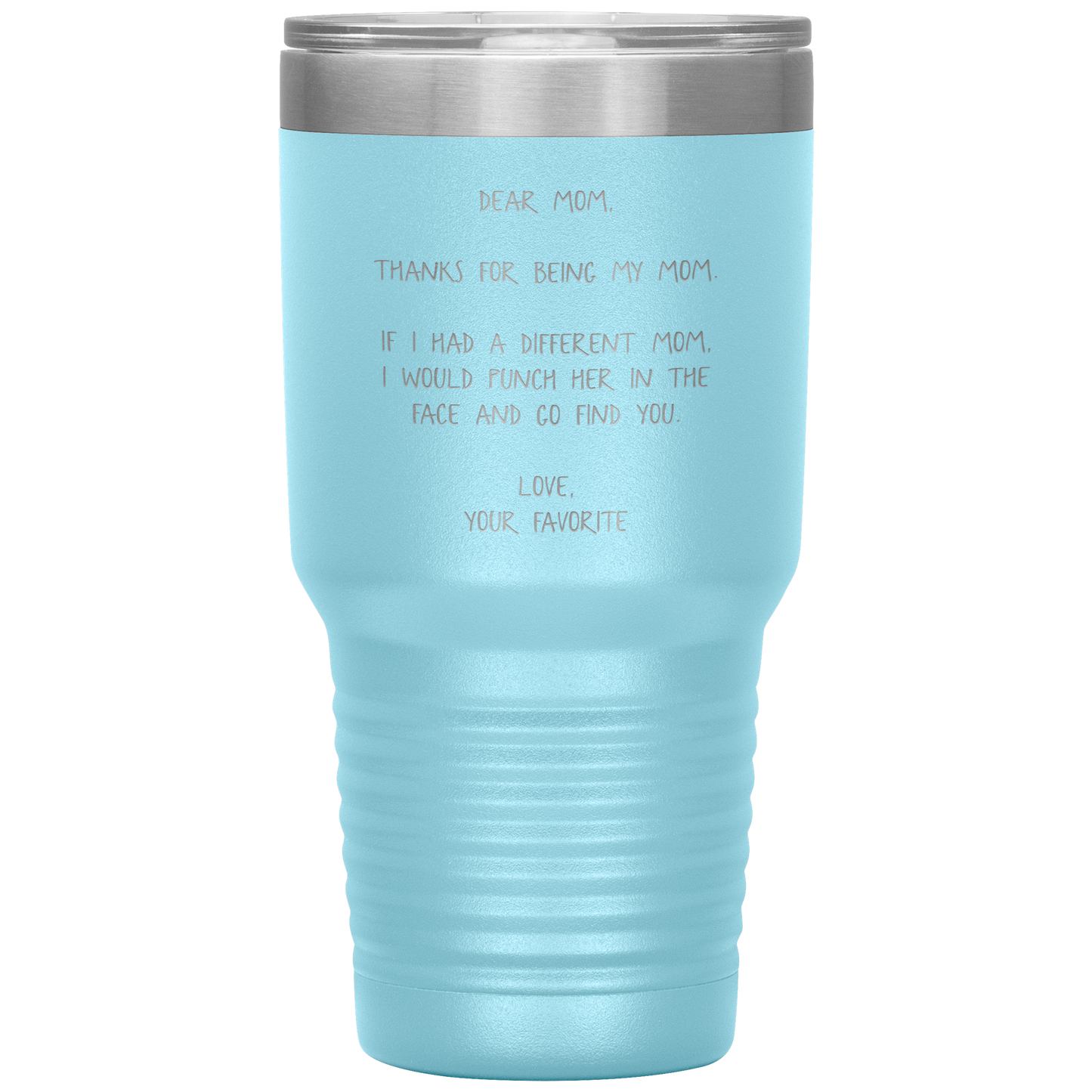 Mom Tumbler, Funny Travel Coffee Mug, Birthday Gifts for Men and Women