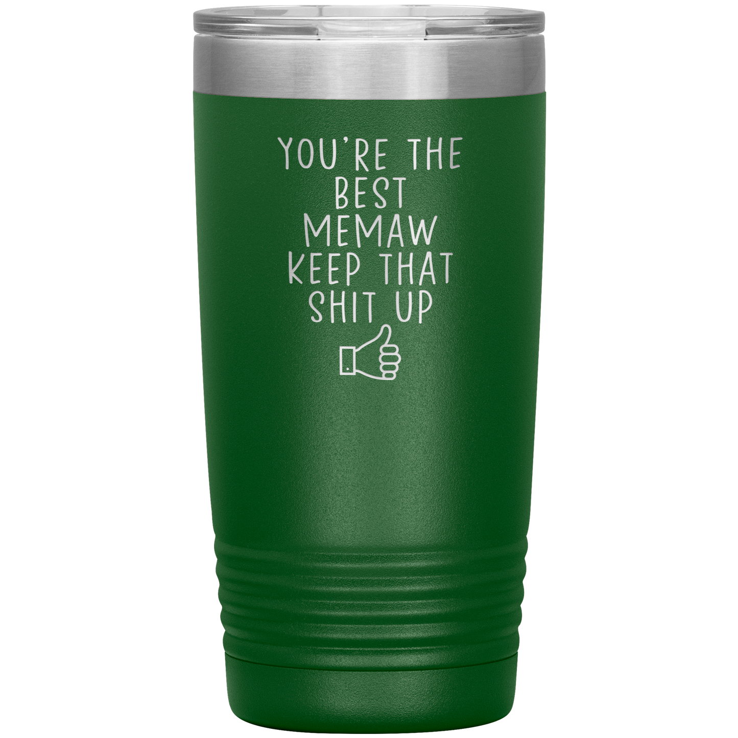 Memaw Tumbler, Memaw Gifts, Travel Coffee Mug, Birthday Gifts for Men and Women