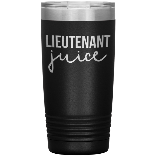 Lieutenant Tumbler, Lieutenant Gifts, Travel Coffee Mug, cadeaux d'anniversaire pour hommes et femmes