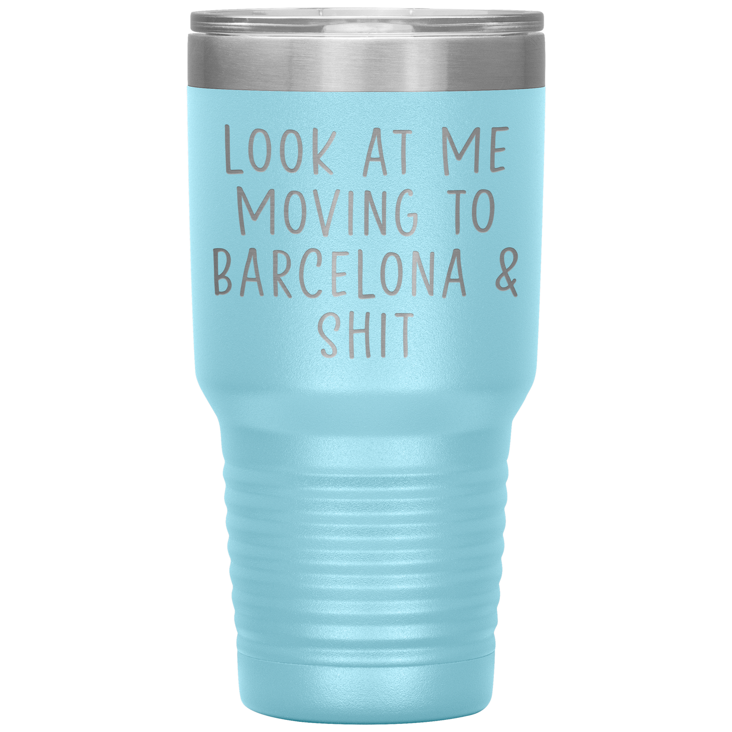 Moving to Barcelona Spain Tumbler, Funny Travel Coffee Mug, Birthday Gifts for Men and Women