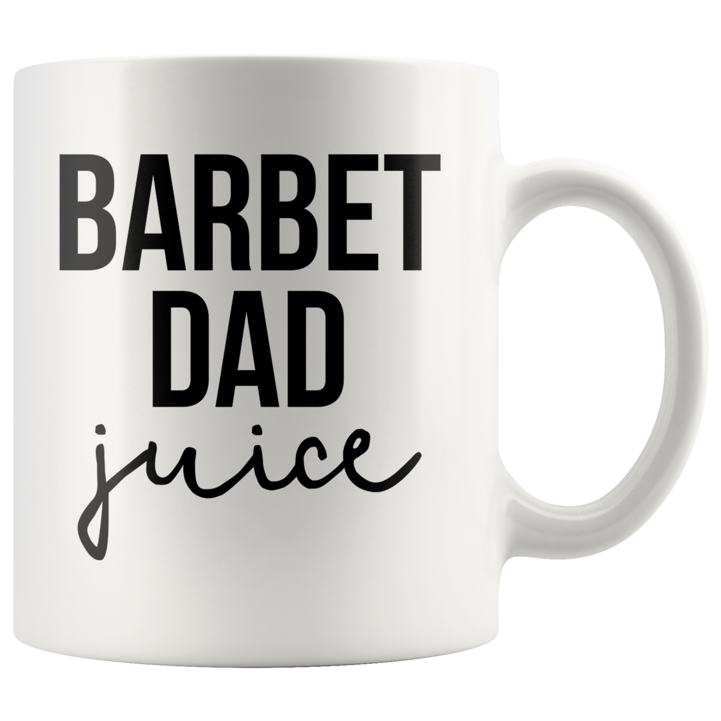 Barbet Dad Gifts, Coffee Mug, Two Tone Accent Cup, Birthday Gift for Men and Women