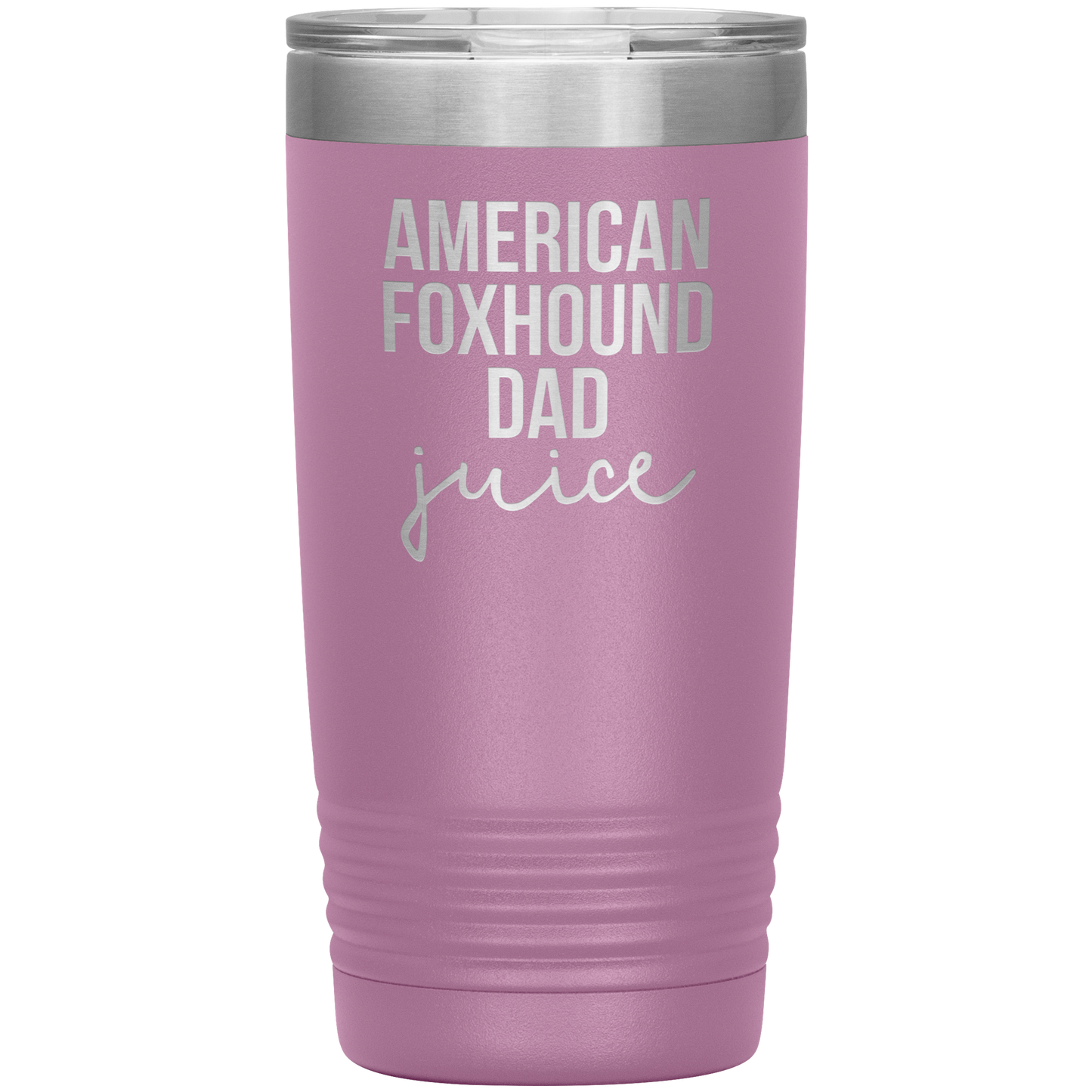 American Foxhound Dad Tumbler, Funny Travel Coffee Mug, Birthday Gifts for Men and Women