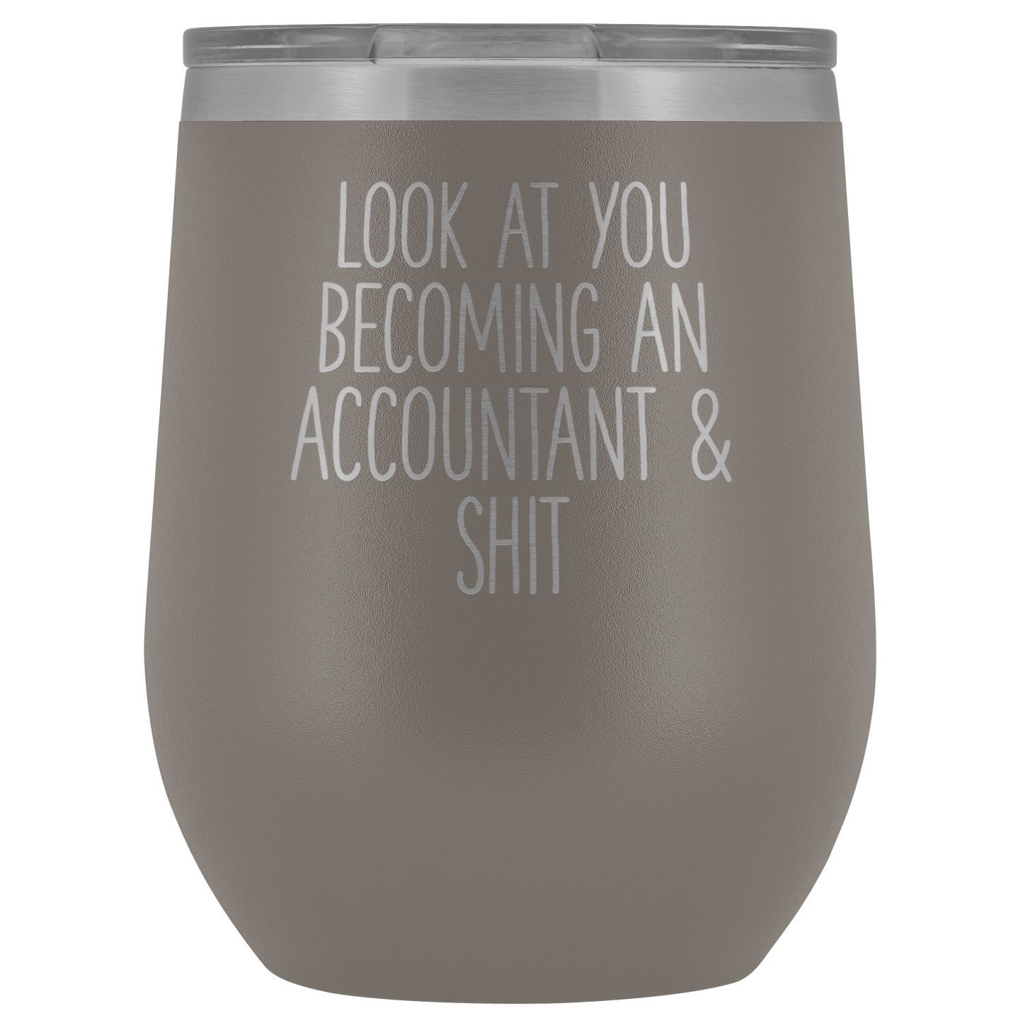 ACCOUNTANT WINE TUMBLER Funny Tax Accountant Gift cpa Maman et Papa Mug Meilleure Coupe d'amis Soeur Birthday Gifts Brother Cup