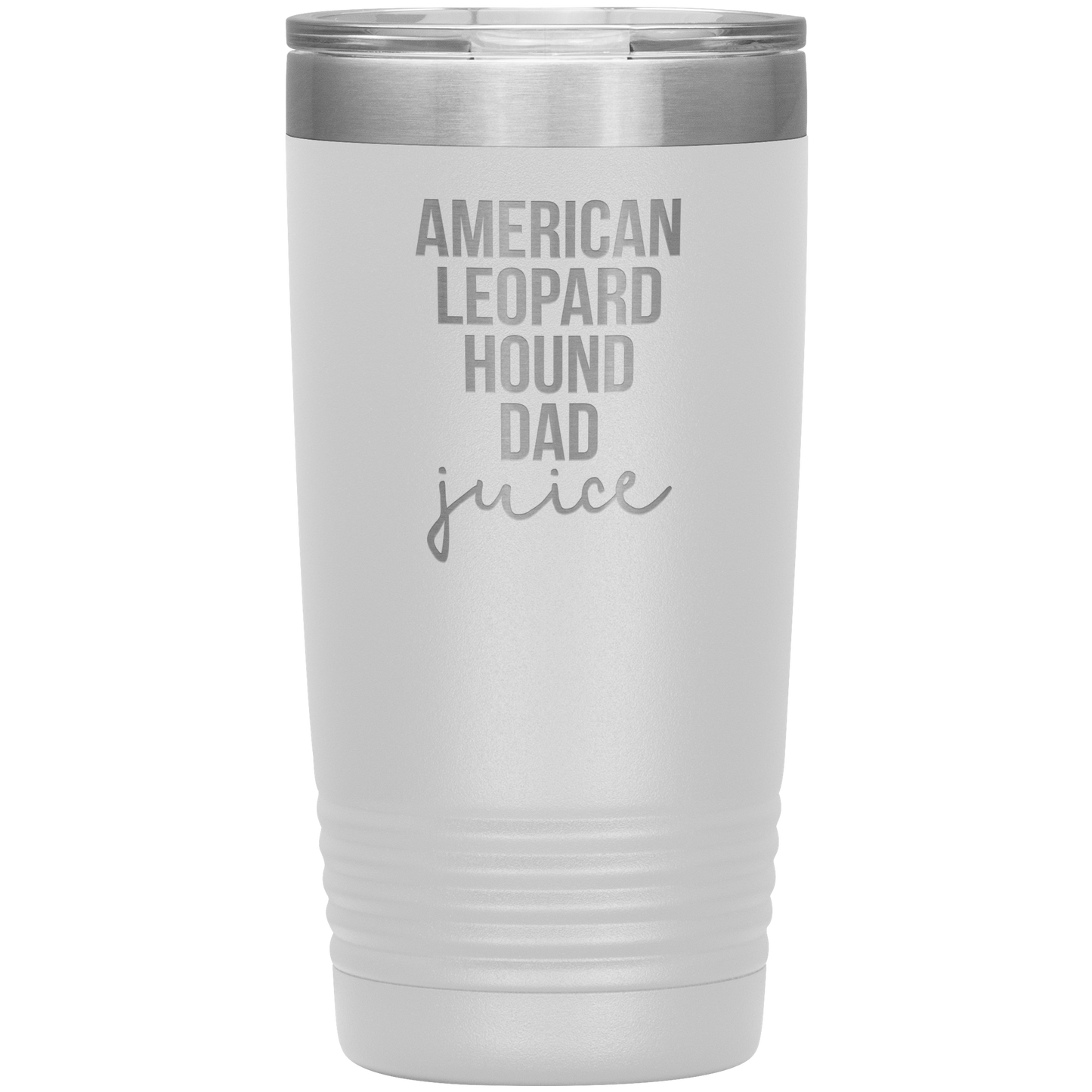 American Leopard Hound Dad Tumbler, Funny Travel Coffee Mug, Birthday Gifts for Men and Women