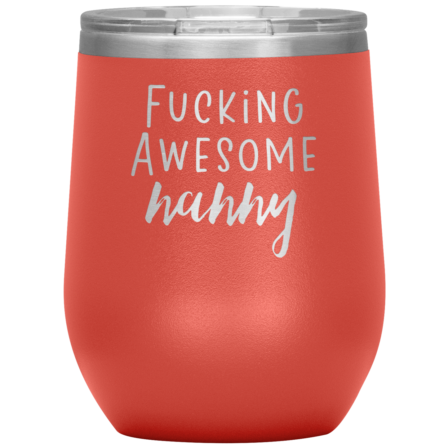 Nanny Wine Tumbler, Nanny Gifts, Travel Wine Cup, Birthday Gifts for Men and Women