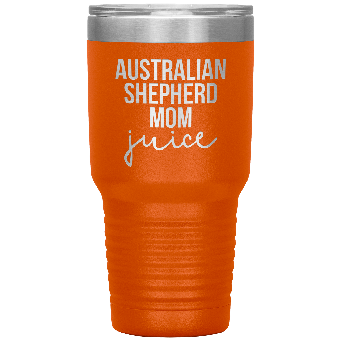 Australian Shepherd Mom Tumbler, Funny Travel Coffee Mug, Birthday Gifts for Men and Women