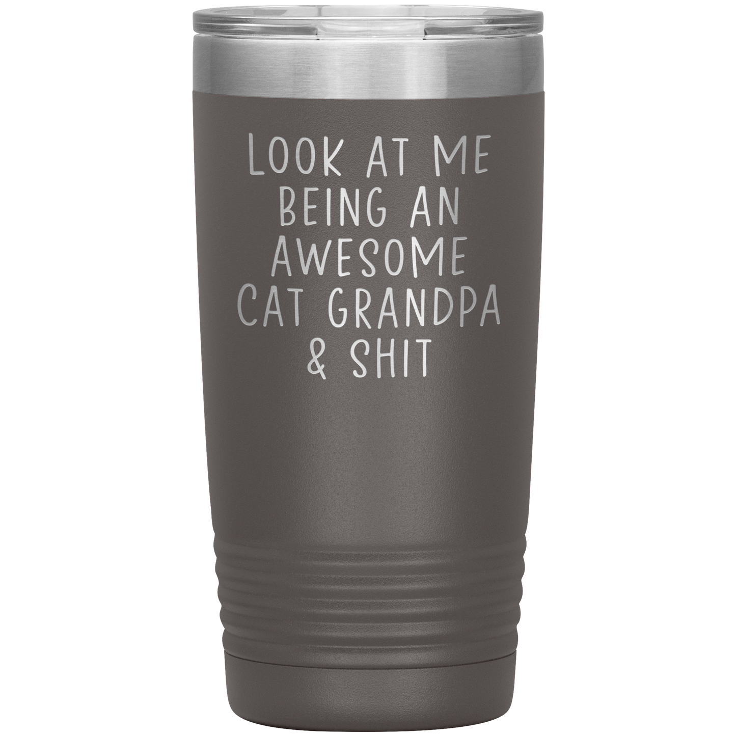 Cat Grandpa Gifts, Coffee Mug, Tumbler, Birthday Gifts for Men and Women