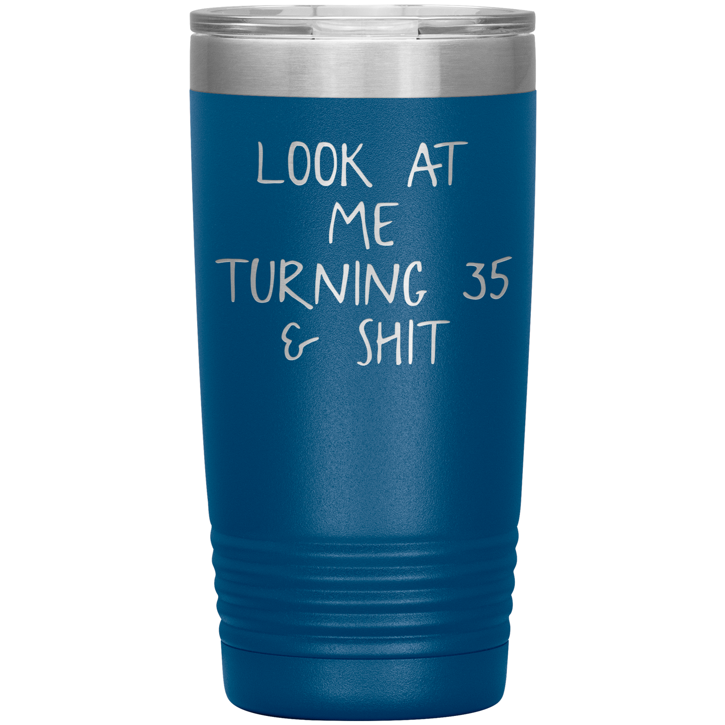 35th Birthday Tumbler, 35th Birthday Gifts, Travel Coffee Mug, Birthday Gifts for Men and Women