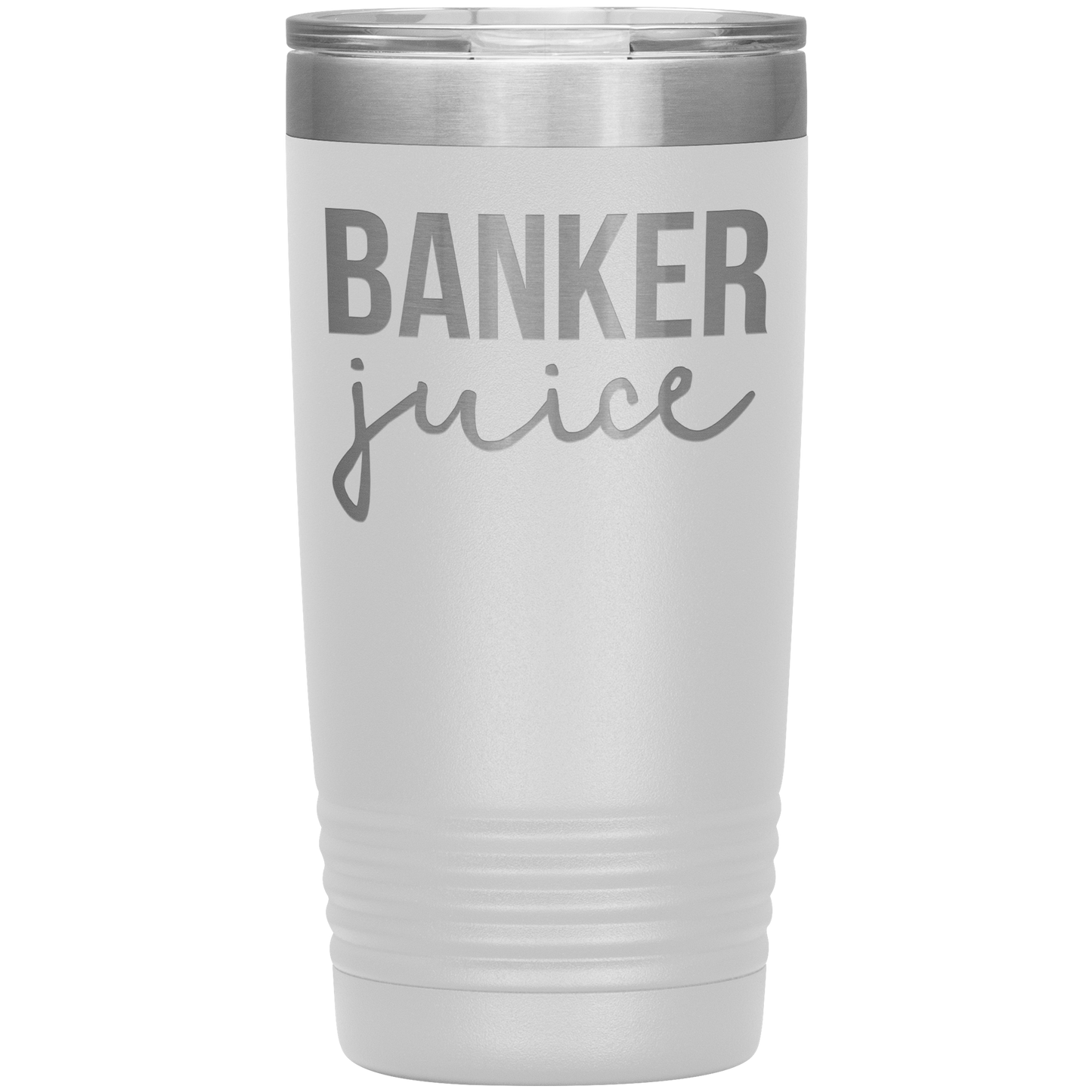 Banker Tumbler, Banker Gifts, Travel Coffee Mug, Birthday Gifts for Men and Women