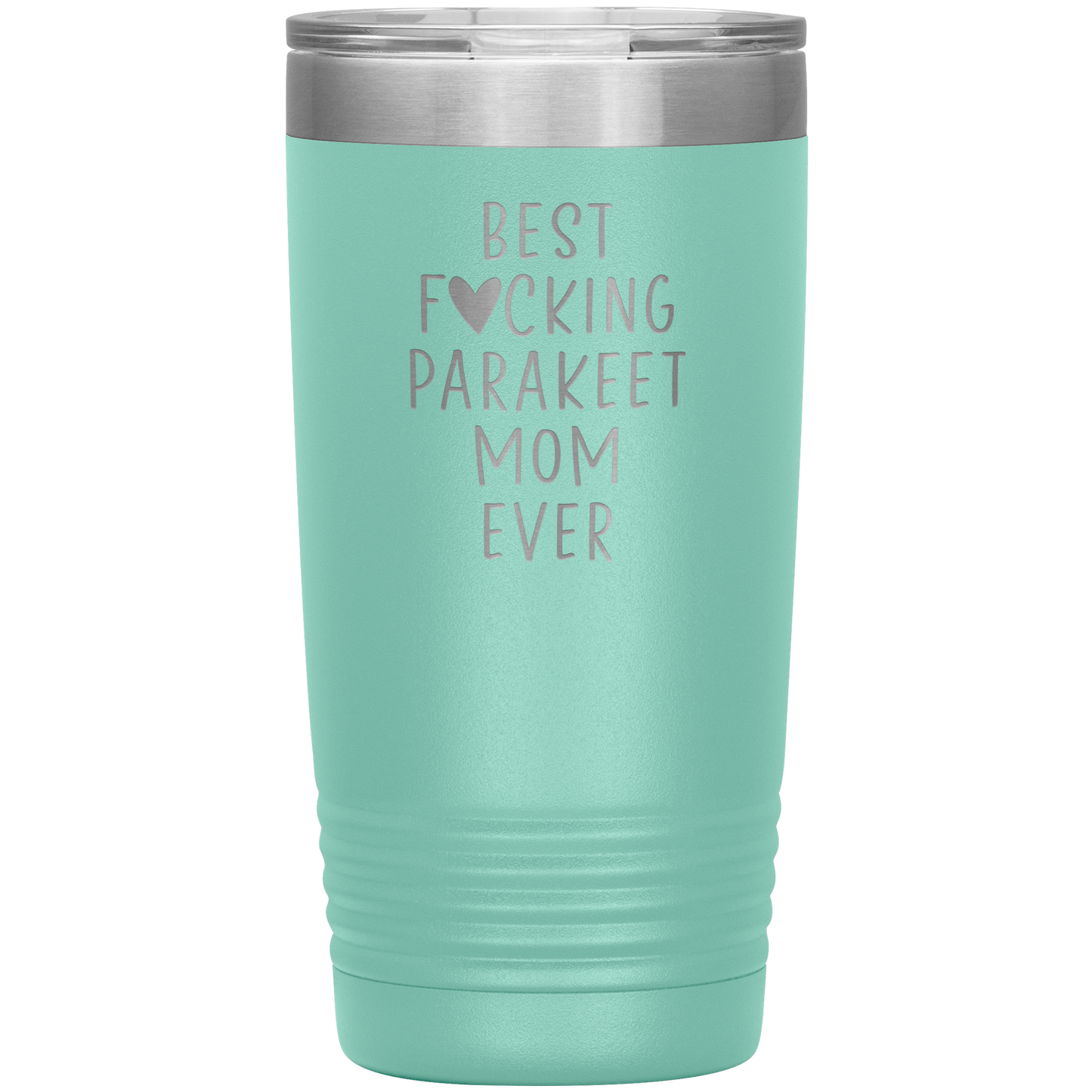 Parakeet Mom Tumbler, Parakeet Mom Gifts, Travel Coffee Mug, Birthday Gifts for Men and Women