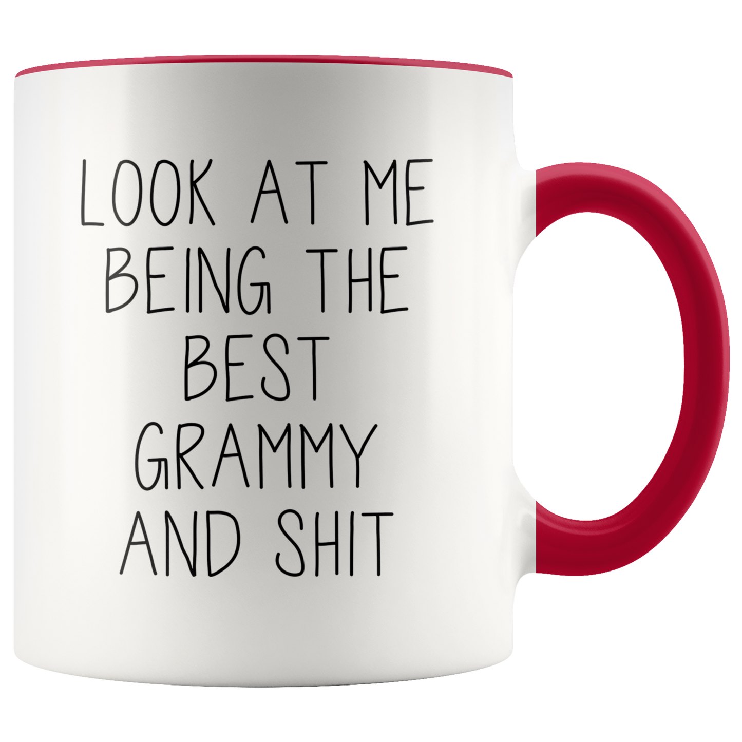 Grammy Trump Gifts, Grammy Coffee Mug, Two Tone Accent Cup, Birthday Gift for Men and Women