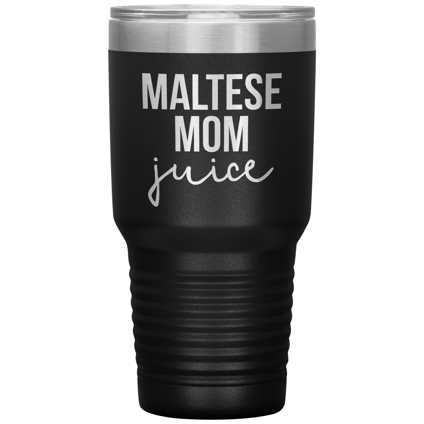 Maltês Mom Tumbler, Maltês Mom Gifts, Travel Coffee Mug, Birthday Gifts para Homens e Mulheres