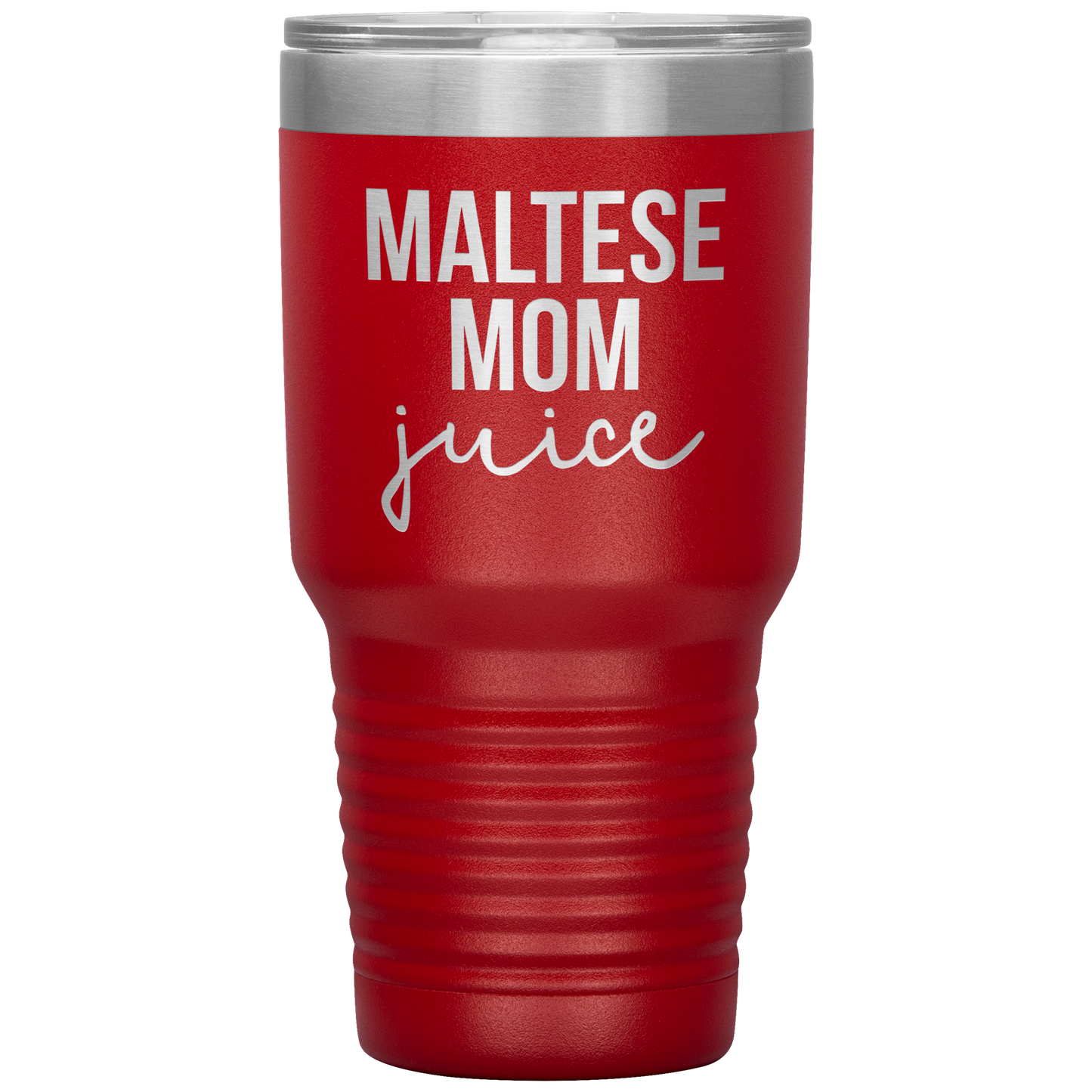 Maltese Mom Tumbler, Maltese Mom Gifts, Travel Coffee Mug, Birthday Gifts for Men and Women