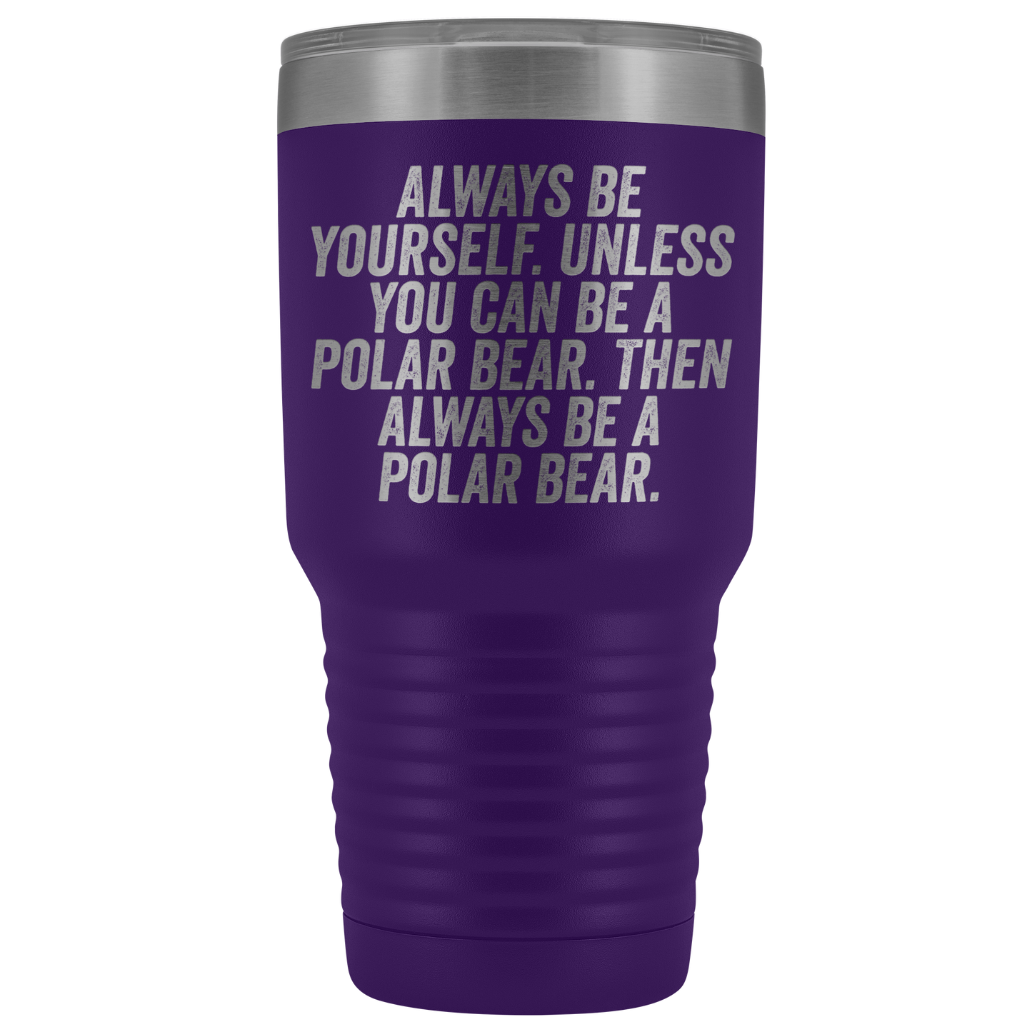 Tumbler Polar Bear Dons Polar Bear, Mug de l'ours polaire