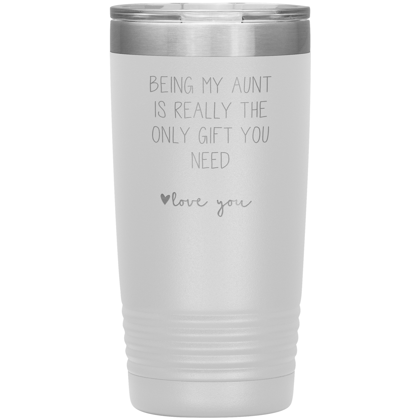 Aunt Tumbler, Aunt Gifts, Travel Coffee Mug, Birthday Gifts for Men and Women