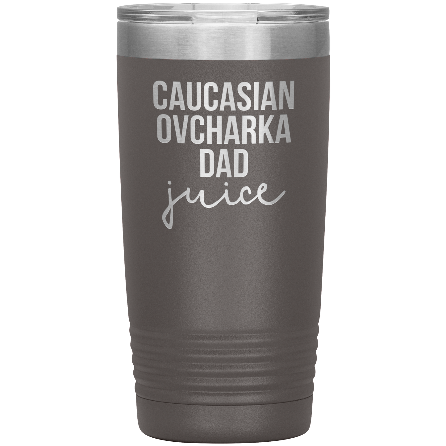 Caucasian Ovcharka Dad Tumbler, Caucasian Ovcharka Dad Gifts, Travel Coffee Mug, Birthday Gifts for Men and Women