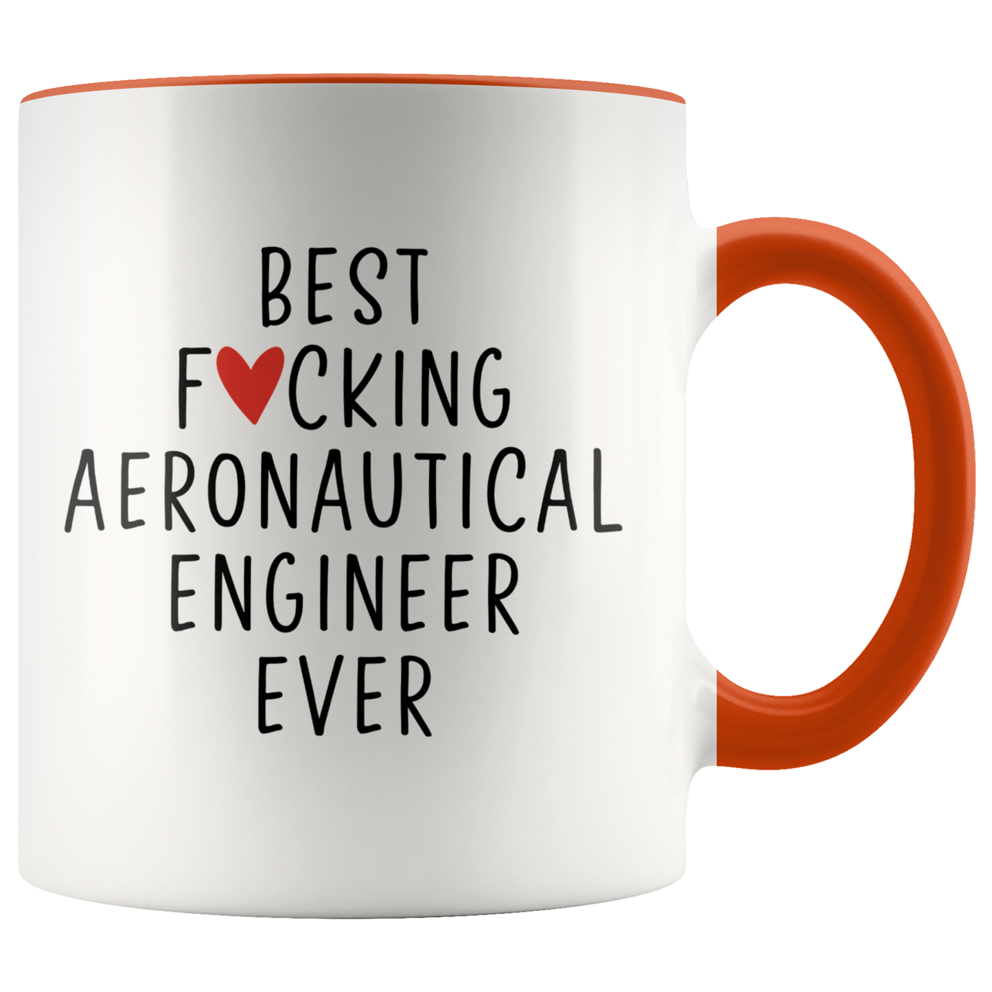 Aeronautical engineer Gifts, Coffee Mug, Two Tone Accent Cup, Birthday Gift for Men and Women