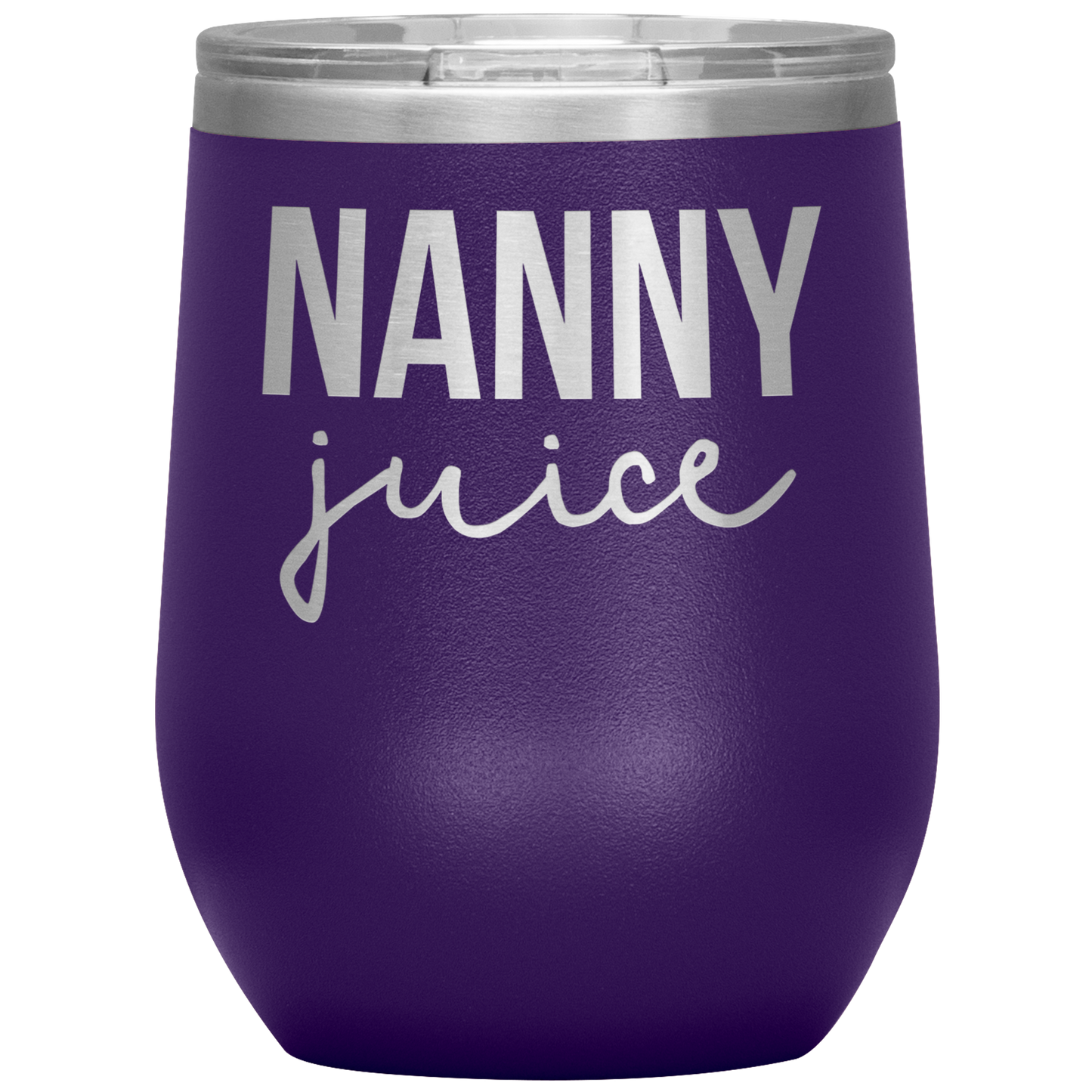 Nanny Wine Tumbler, Nanny Gifts, Travel Wine Cup, Birthday Gifts for Men and Women