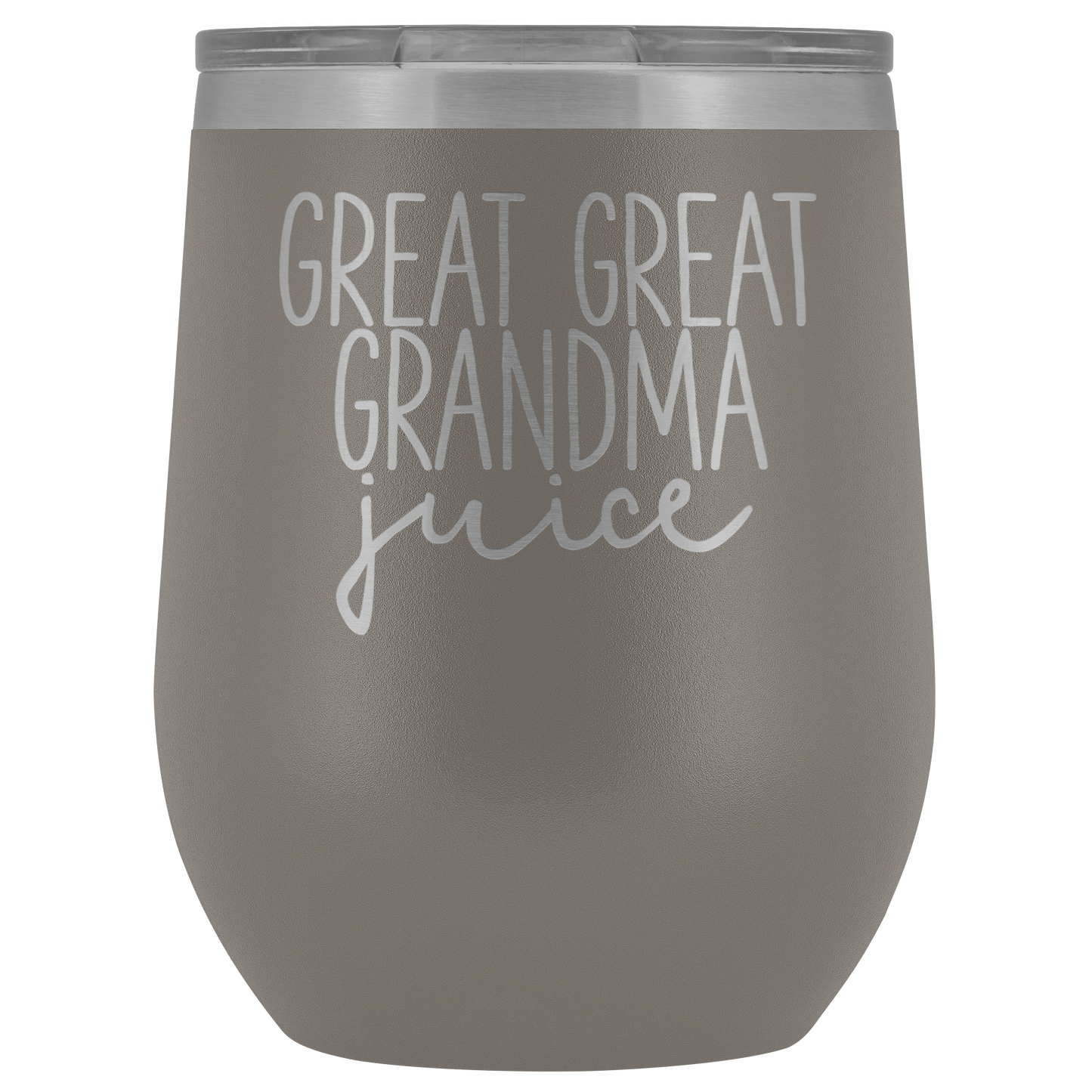 Great Great Grandma Gifts, Great Great Grandma Wine Tumbler, Cup, Funny Birthday Gifts for Men and Women