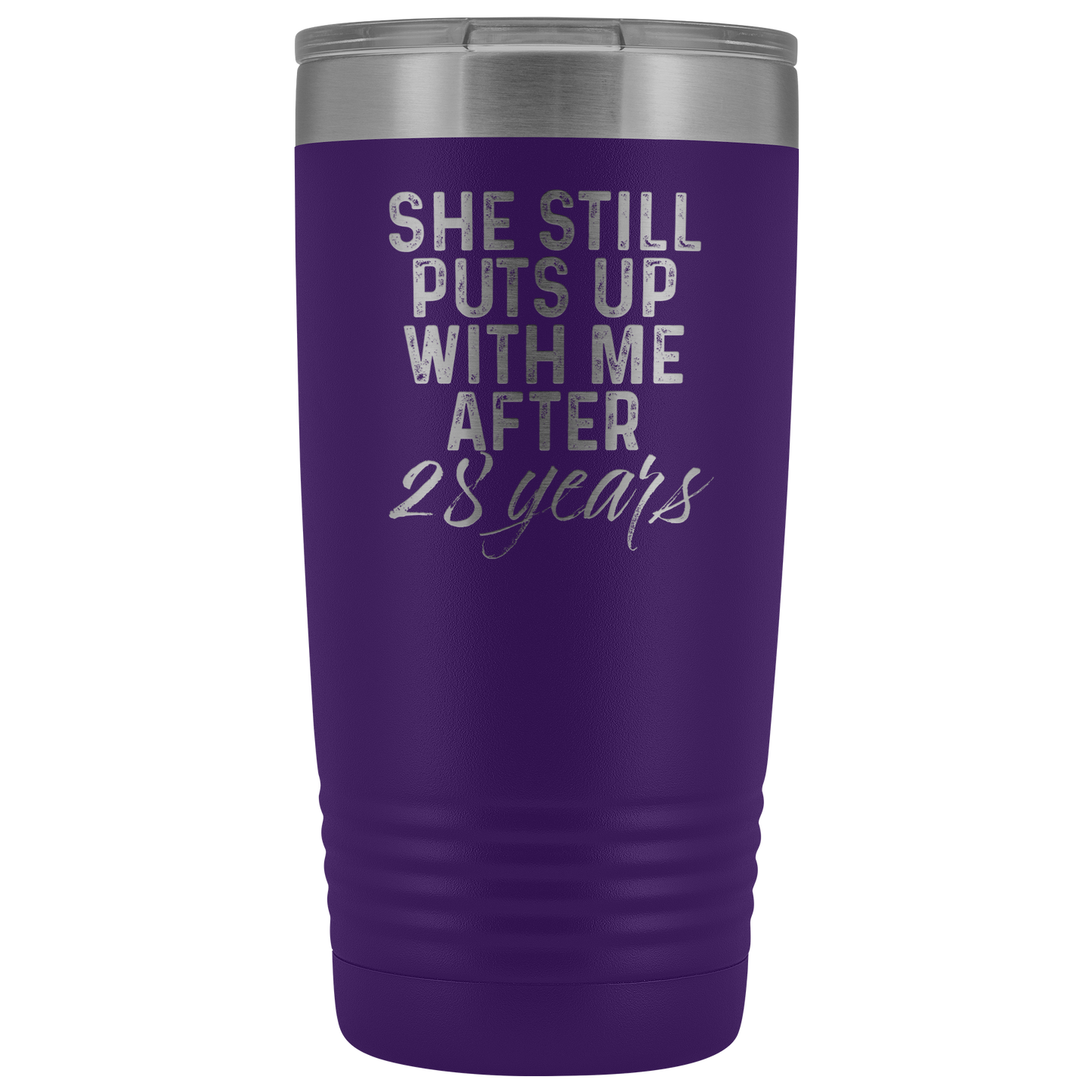 28 Anniversario Regalo 28 Anno Wedding Anniversary Coffee Mug Funny Marito Tumbler Regali per Him Anniversary for Men Cup