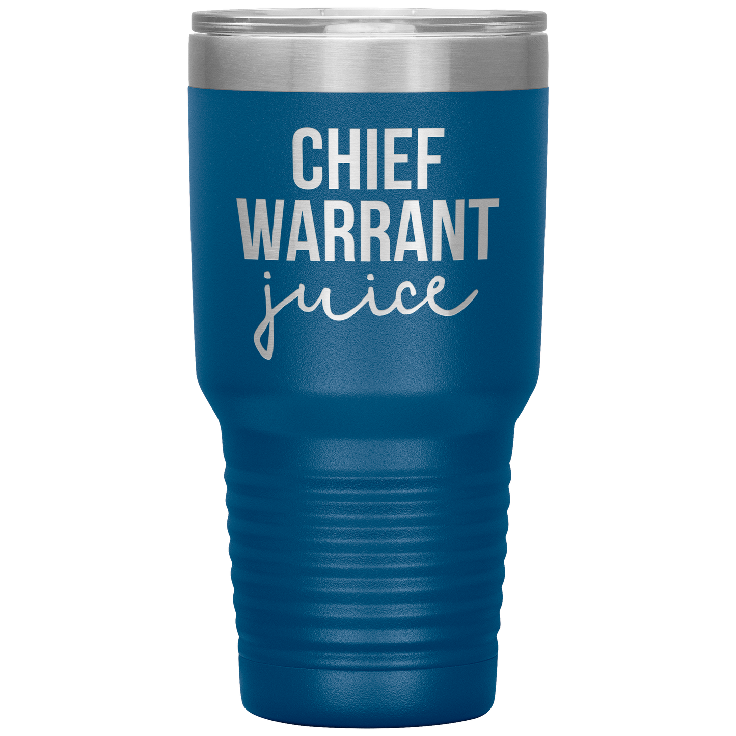 Chief Warrant Tumbler, Chief Mandado Gifts, Travel Coffee Mug, Birthday Gifts para Homens e Mulheres