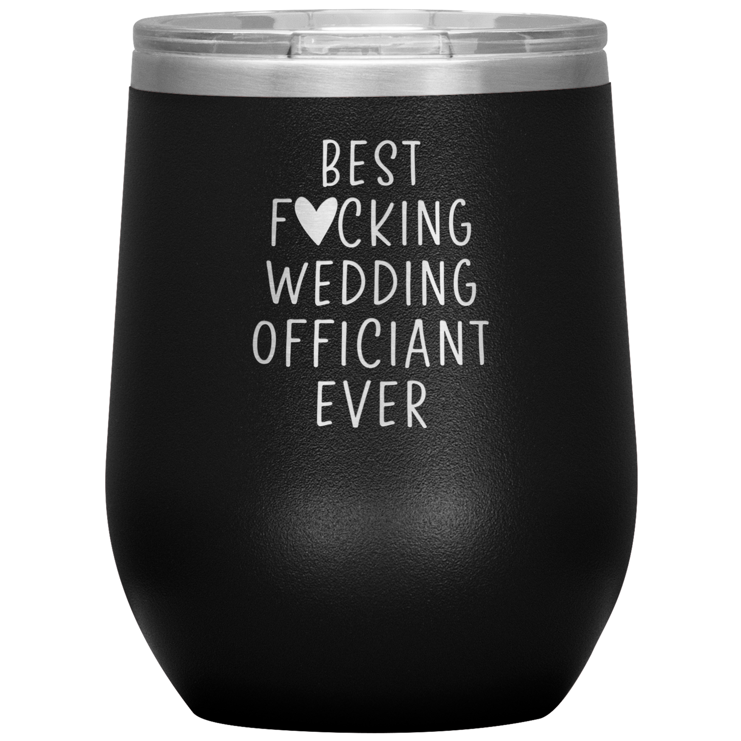 Wedding Officiant Wine Tumbler, Wedding Officiant Gifts, Travel Wine Cup, Birthday Gifts for Men and Women