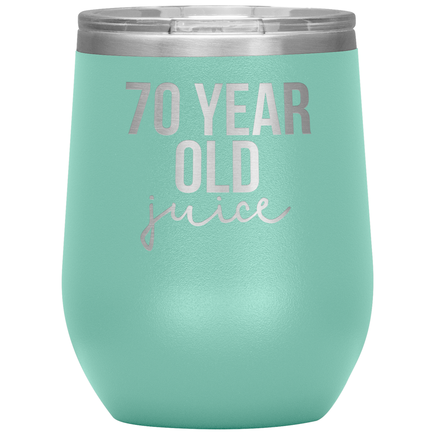 70th Birthday Gifts, 70th Birthday Wine Cup, 70 Year Old Birthday Wine Tumbler, Birthday Gifts for Men and Women