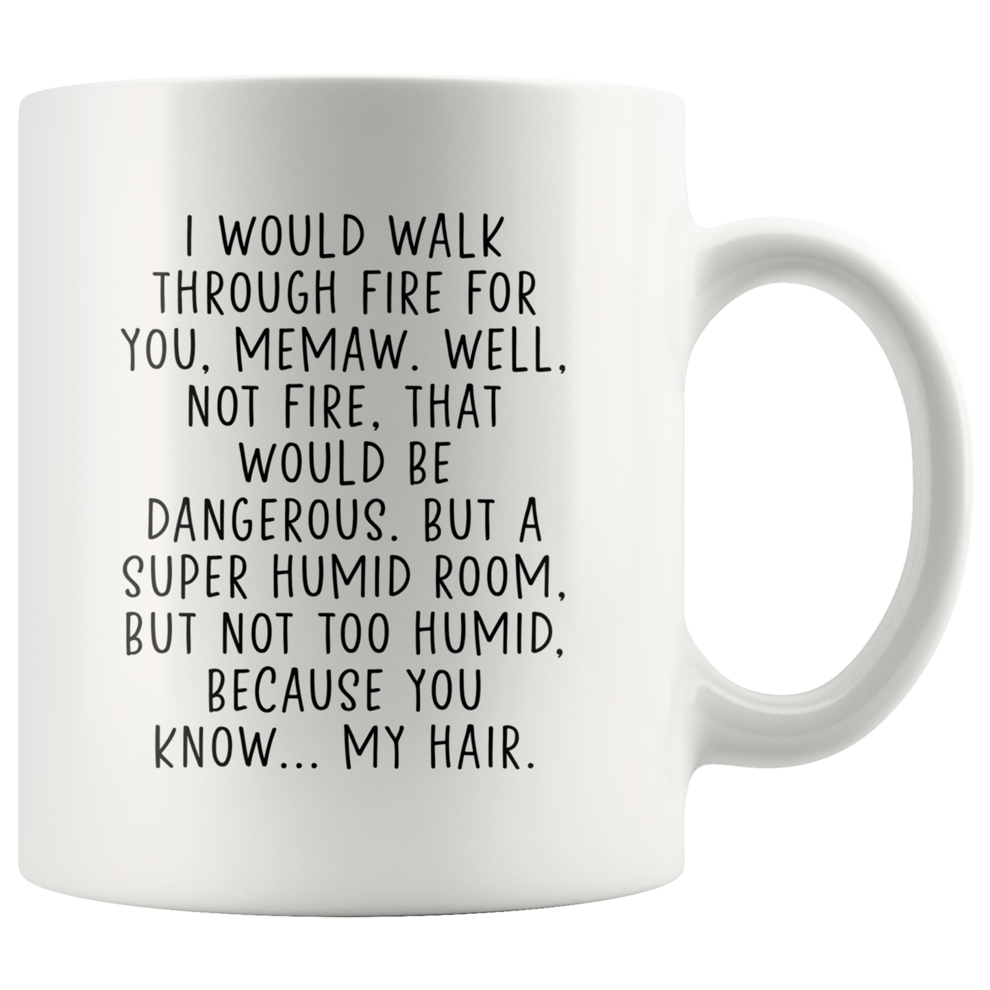 Memaw Gifts, Coffee Mug, Two Tone Accent Cup, Birthday Gift for Men and Women