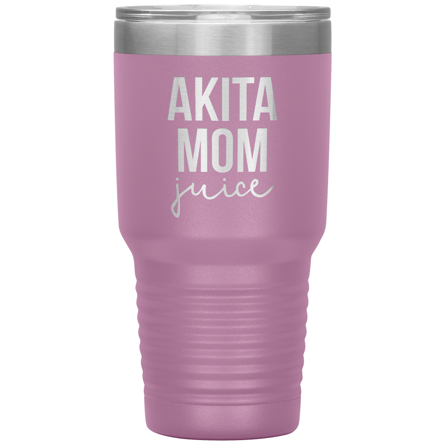 Akita Mom Tumbler, Funny Travel Coffee Mug, Birthday Gifts for Men and Women