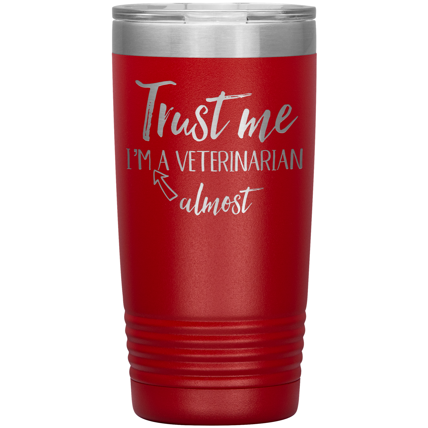 Presentes de estudantes da escola veterinária, caneca de café de pós-graduação da escola veterinária, tumbler de formatura, presentes de aniversário de Collie para homens e mulheres