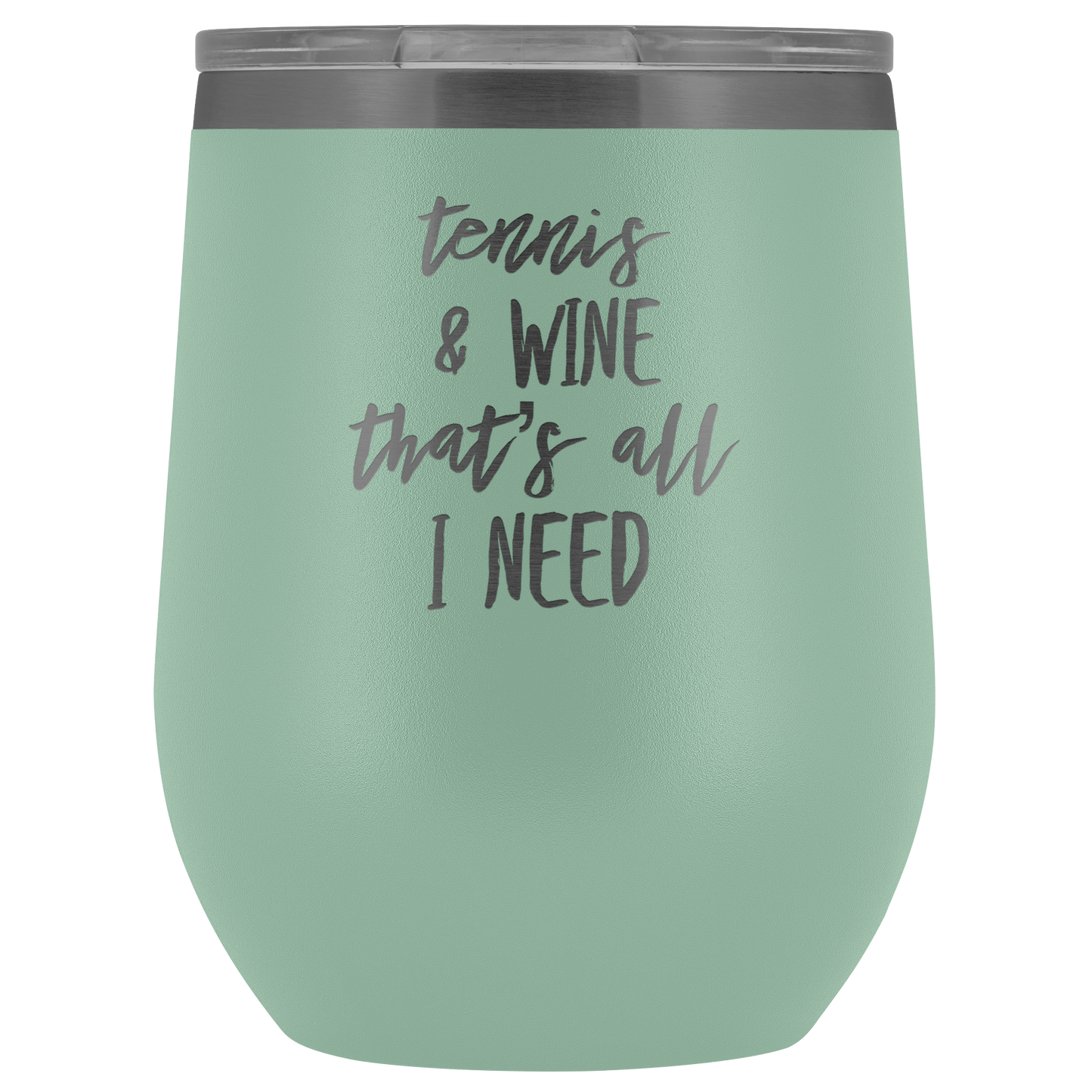 TENNIS WINE TUMBLER Funny Tennis Player Regalo Tennis Coach Mug Best Friend Cup Sorella Compleanno Doni Fratello Cup