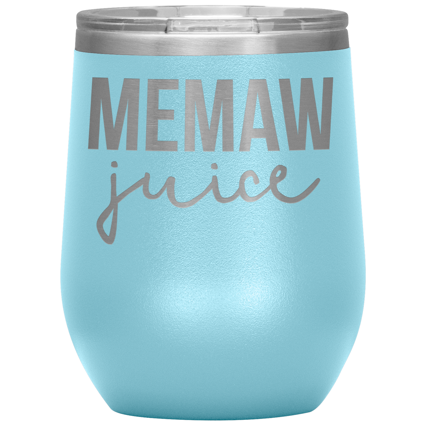 Memaw Wine Tumbler, Memaw Gifts, Travel Wine Cup, Cadeaux d’anniversaire pour hommes et femmes