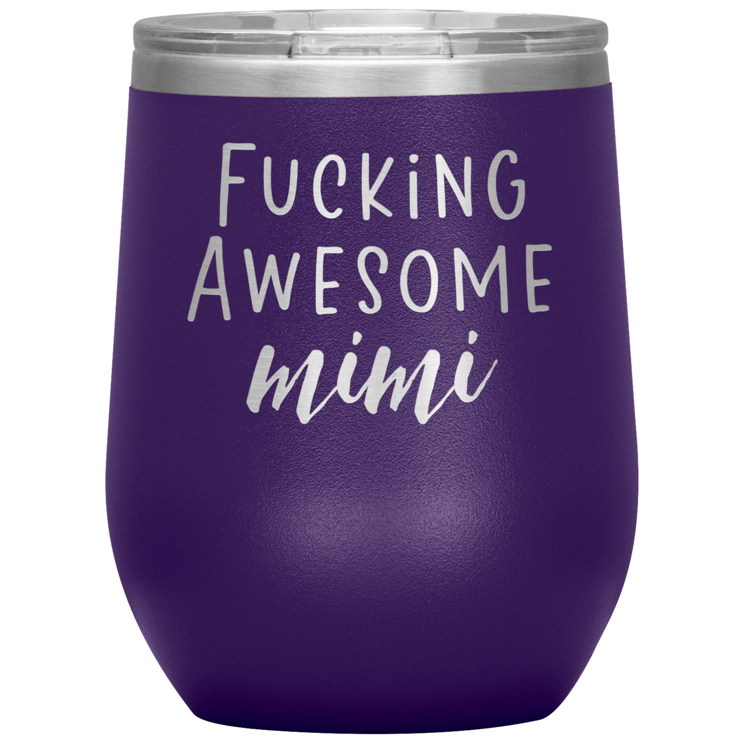 Mimi Wine Tumbler, Mimi Gifts, Travel Wine Cup, Birthday Gifts for Men and Women