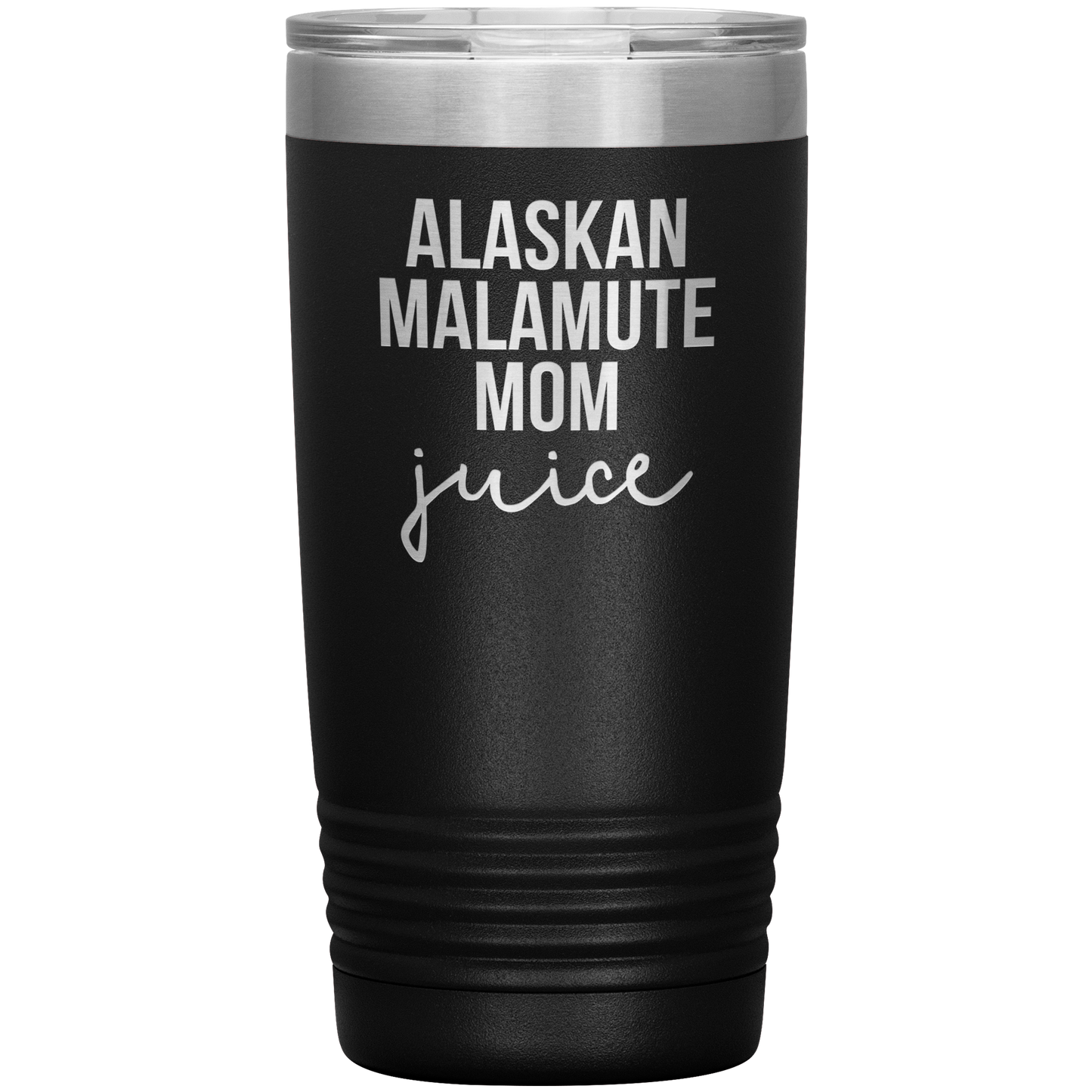 Alaskan Malamute Mom Tumbler, Funny Travel Coffee Mug, Birthday Gifts for Men and Women