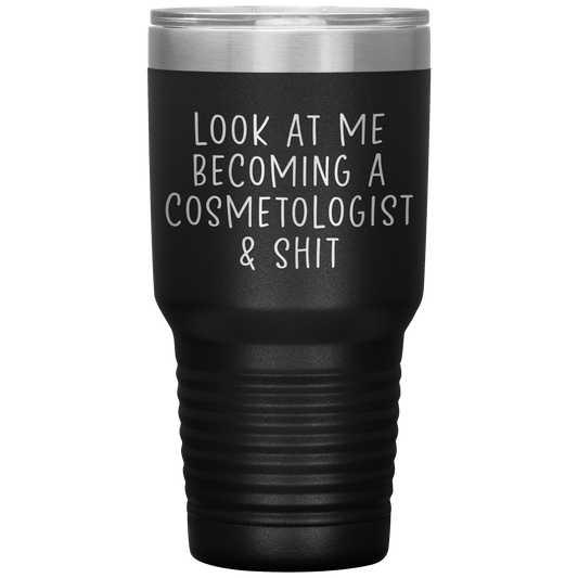 Cosmetologo Tumbler, Cosmetologo Doni, Travel Coffee Mug, Regali di compleanno per Uomini e Donne