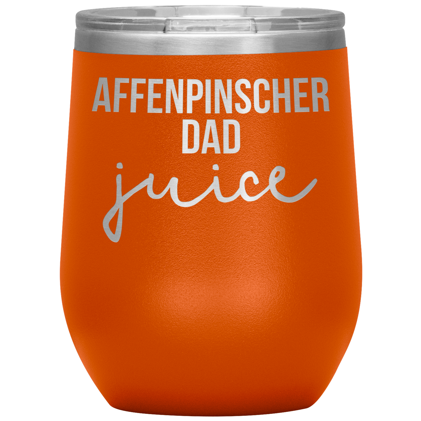 Affenpinscher Dad Wine Tumbler, Funny Travel Wine Cup, Birthday Gifts for Men and Women