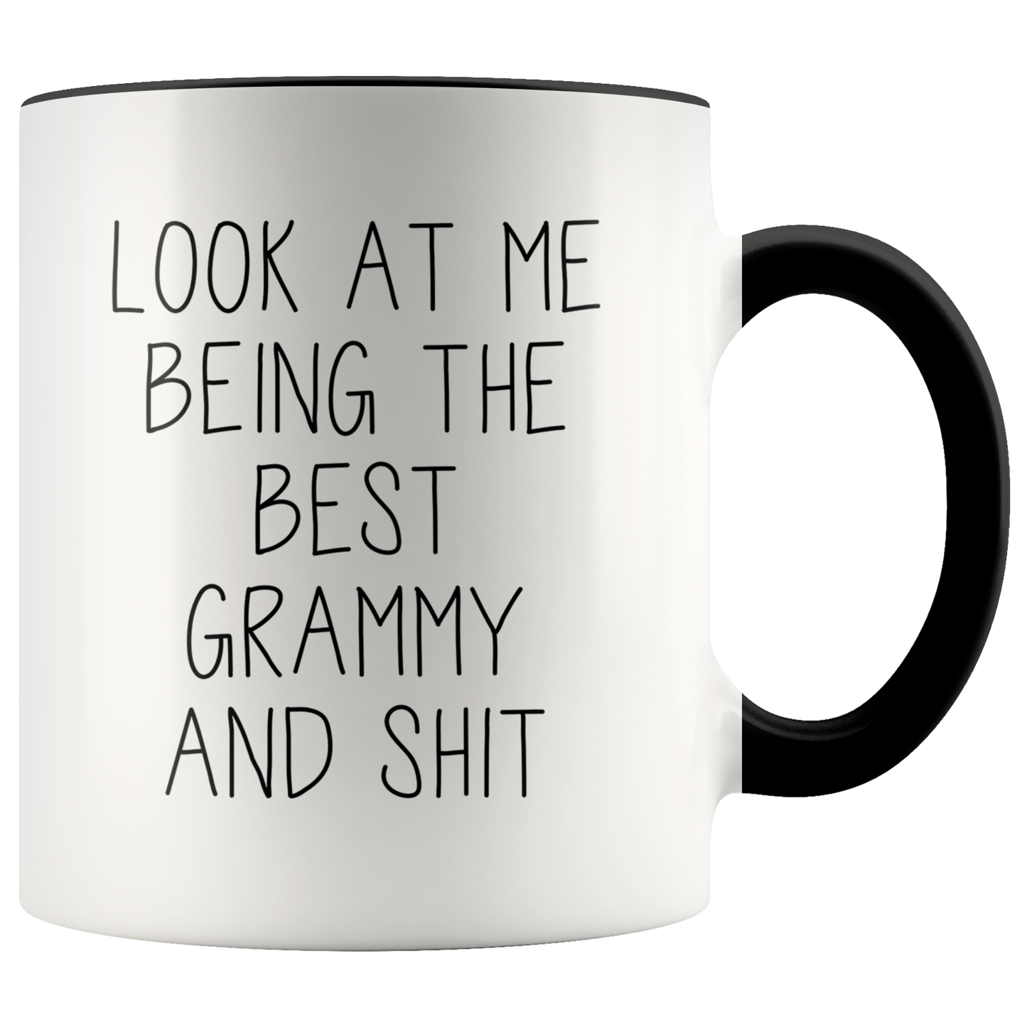 Grammy Trump Gifts, Grammy Coffee Mug, Two Tone Accent Cup, Birthday Gift for Men and Women