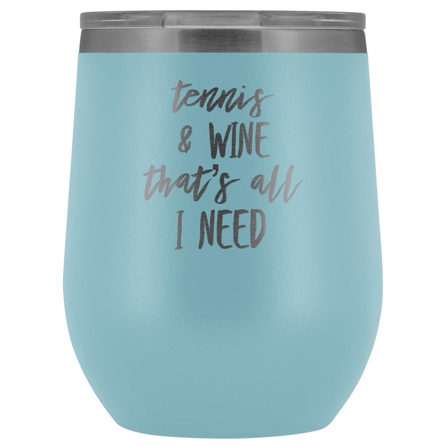 TENNIS WINE TUMBLER Funny Tennis Player Regalo Tennis Coach Mug Best Friend Cup Sorella Compleanno Doni Fratello Cup