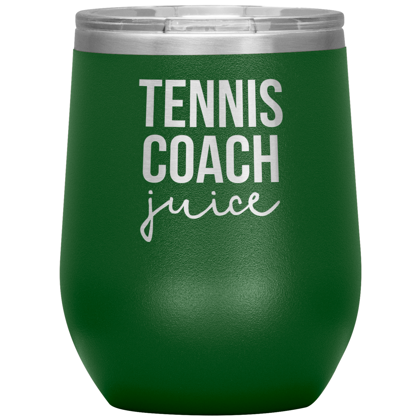 Tennis Coach Wine Tumbler, Tennis Coach Gifts, Travel Wine Cup, Birthday Gifts for Men and Women