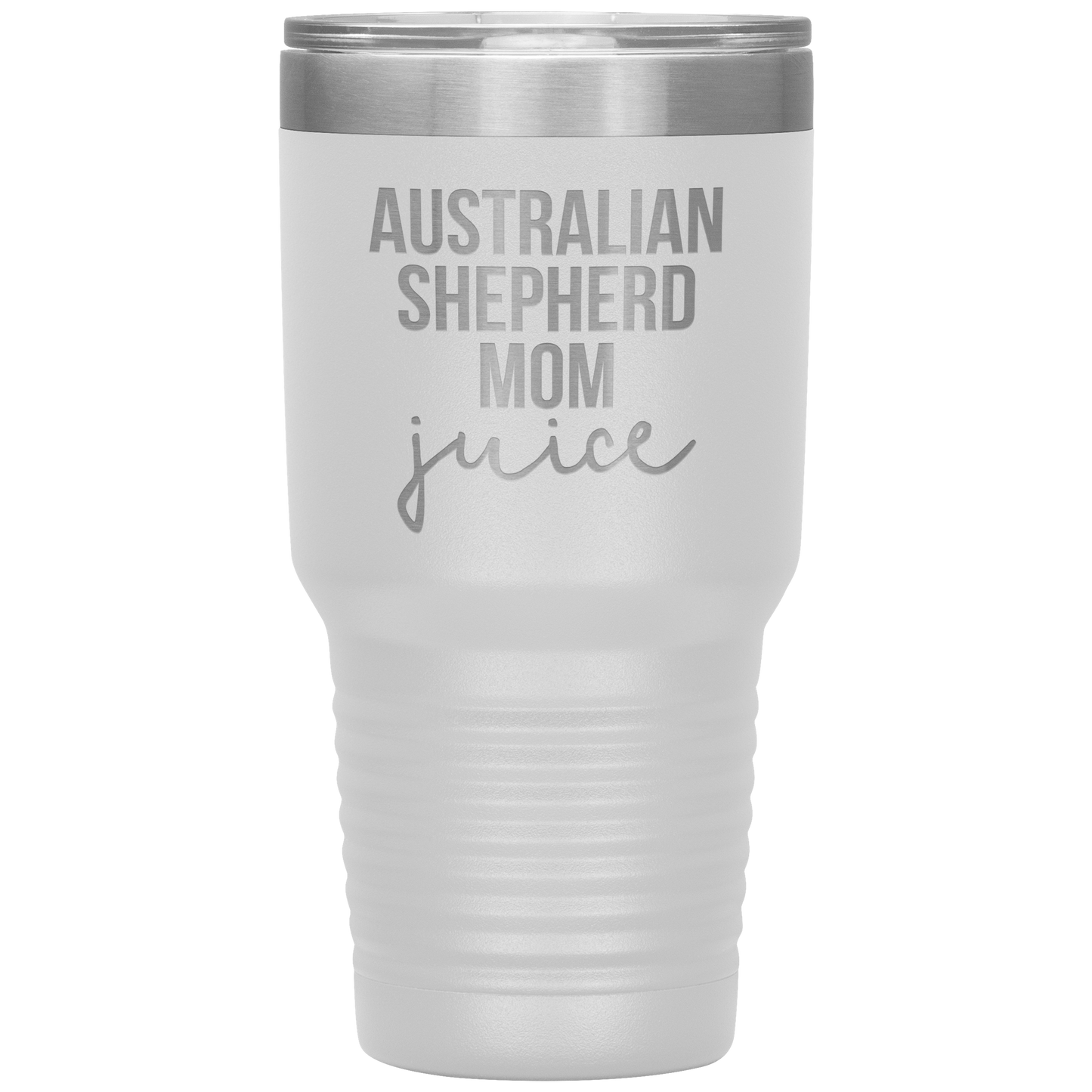 Australian Shepherd Mom Tumbler, Funny Travel Coffee Mug, Birthday Gifts for Men and Women