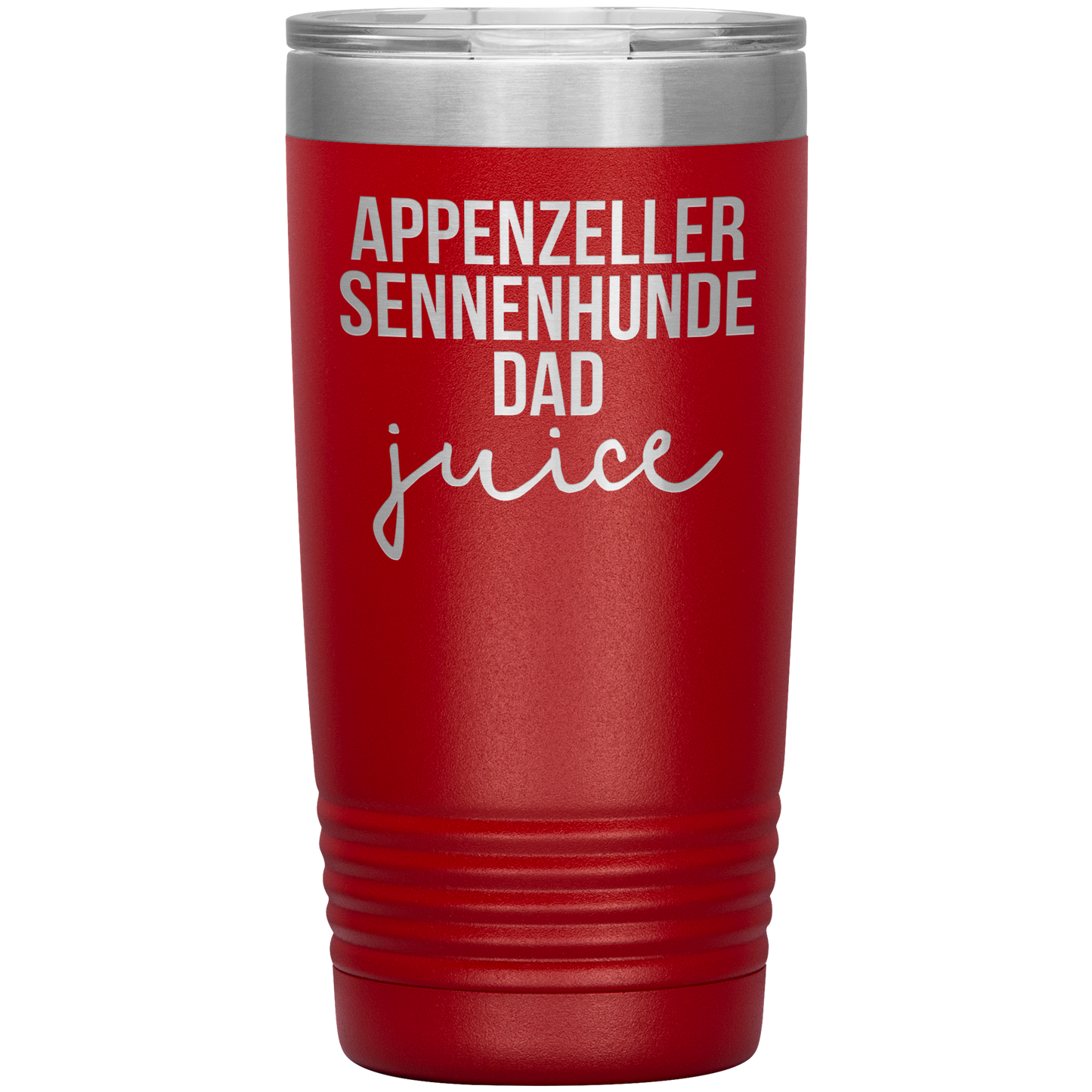 Appenzeller Sennenhunde Dad Tumbler, Funny Travel Coffee Mug, Birthday Gifts for Men and Women