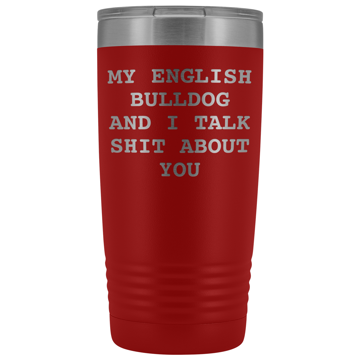 English Bulldog Gifts, English Bulldog Coffee Mug, English Bulldog Tumbler, Funny Birthday Gifts for Men and Women