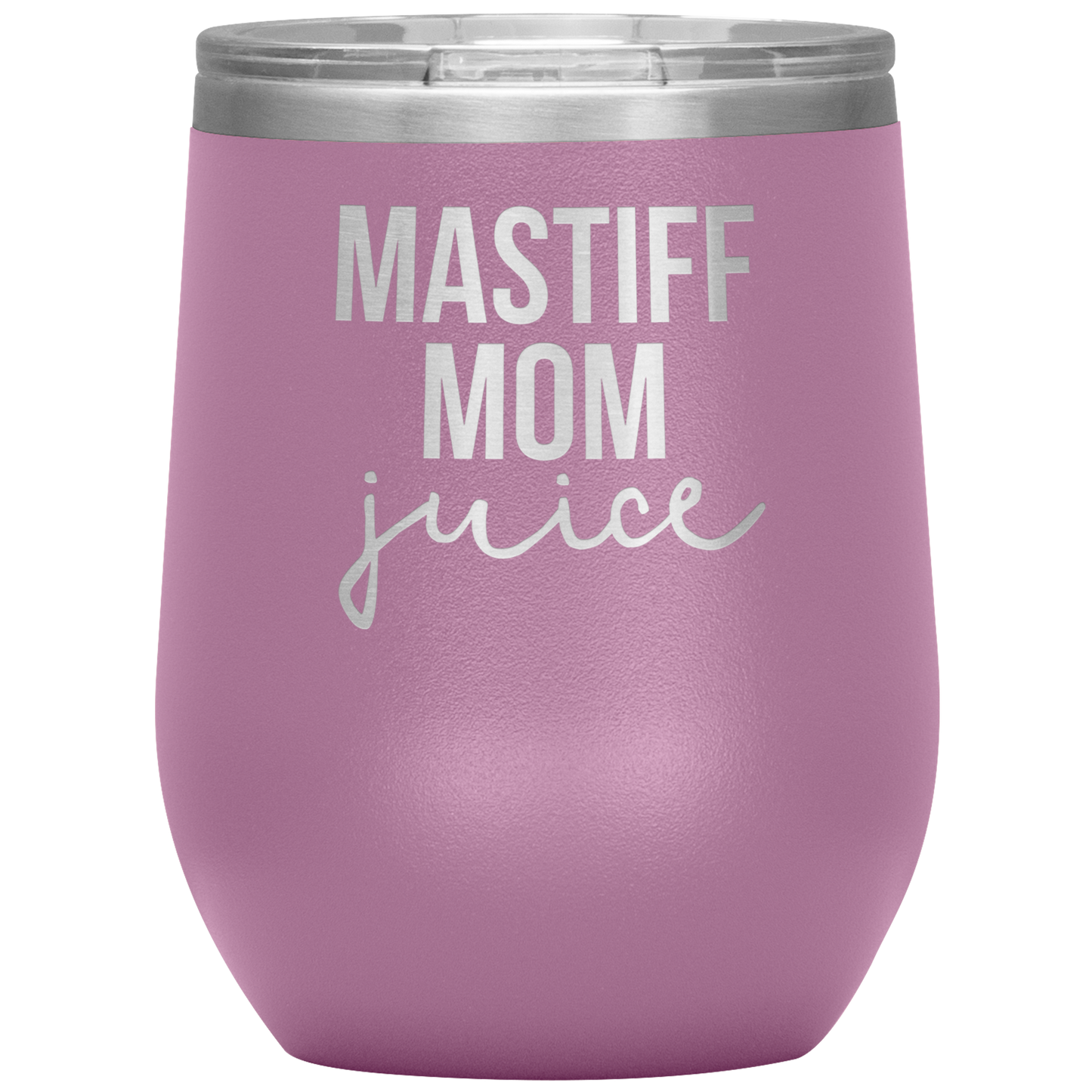 Mastiff Mom Wine Tumbler, Mastiff Mom Gifts, Travel Wine Cup, Birthday Gifts for Men and Women