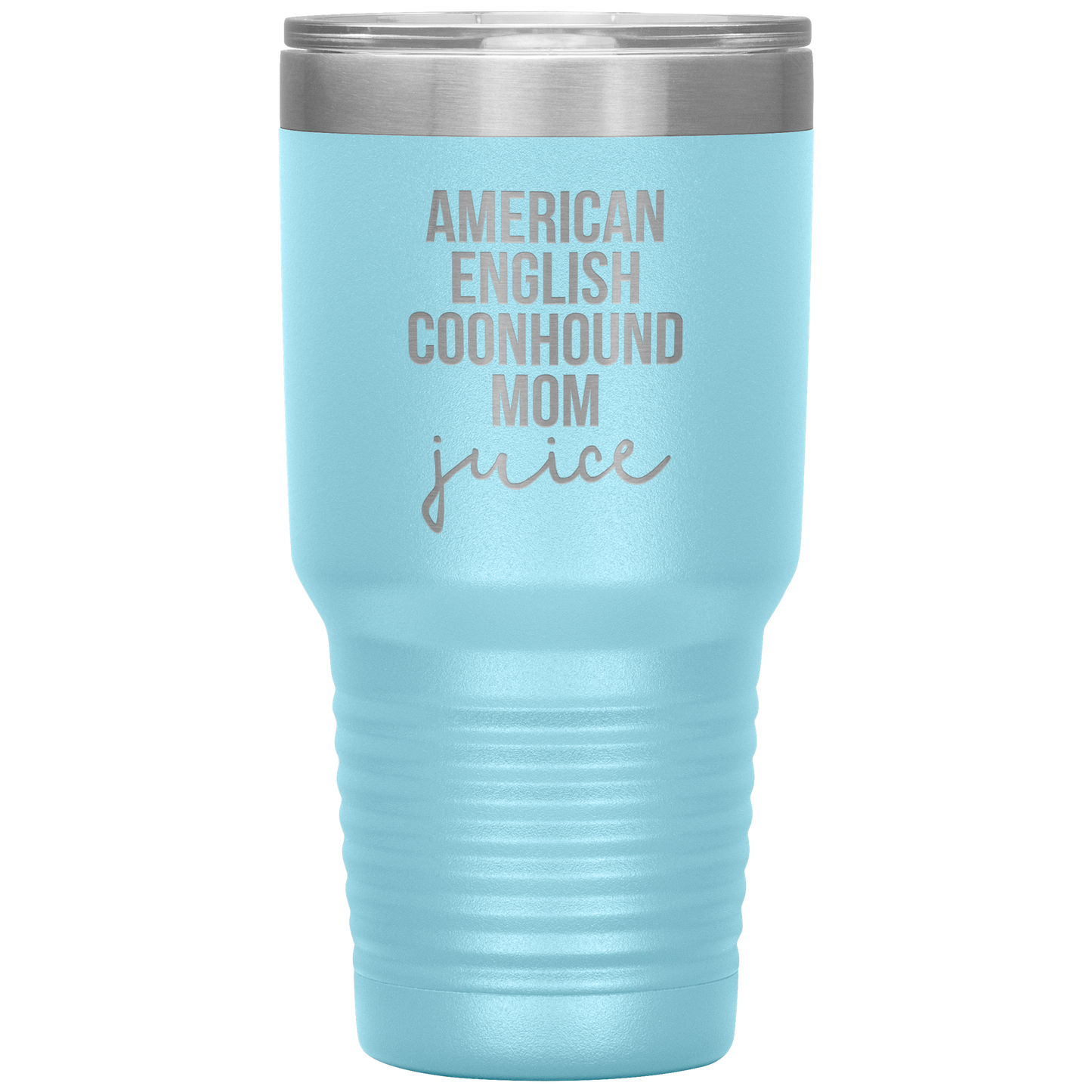 American English Coonhound Mom Tumbler, Funny Travel Coffee Mug, Birthday Gifts for Men and Women