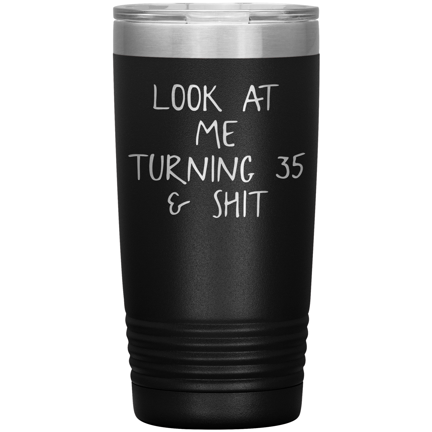 35th Birthday Tumbler, 35th Birthday Gifts, Travel Coffee Mug, Birthday Gifts for Men and Women