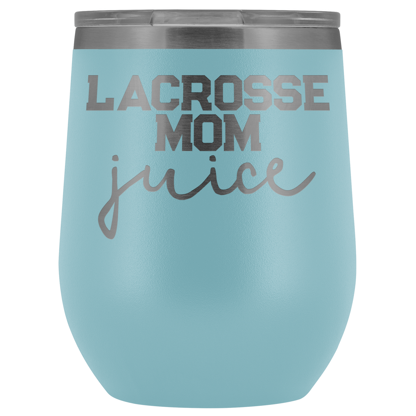 Regali di mamma di lacrosse, bicchiere di vino di mamma di lacrosse, coppa di mamma di lacrosse, regali di compleanno divertenti per uomini e donne