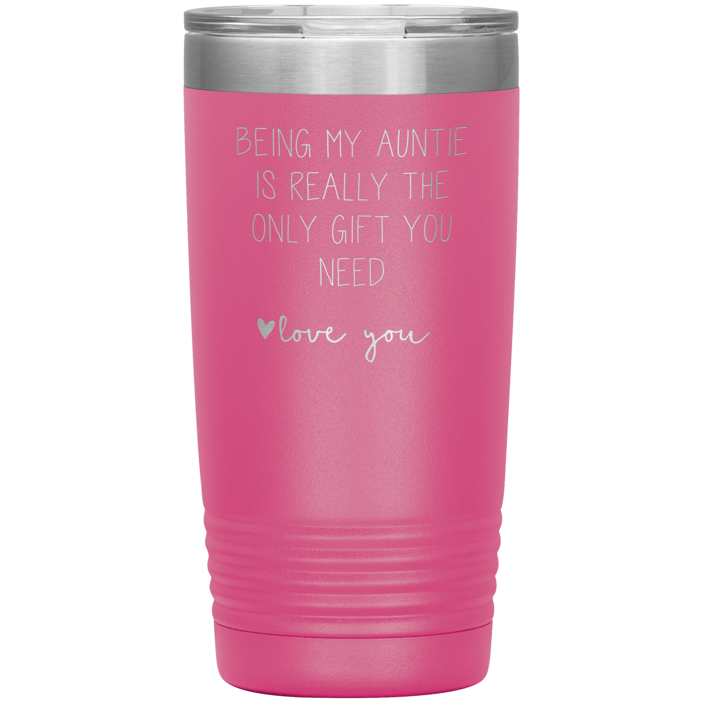 Auntie Tumbler, Auntie Gifts, Travel Coffee Mug, Birthday Gifts for Men and Women