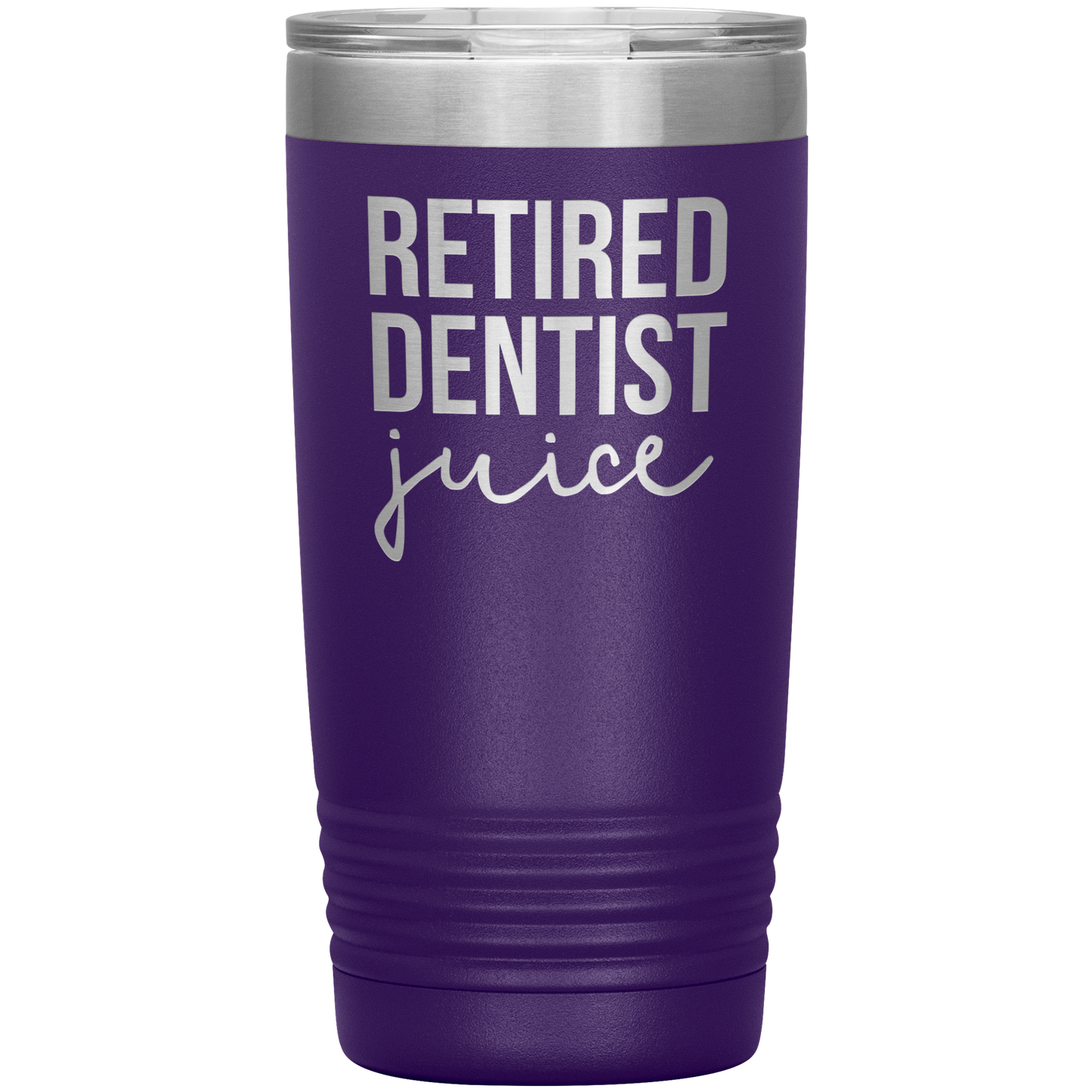 Retired Dentist Tumbler, Retired Dentist Gifts, Travel Coffee Mug, Birthday Gifts for Men and Women