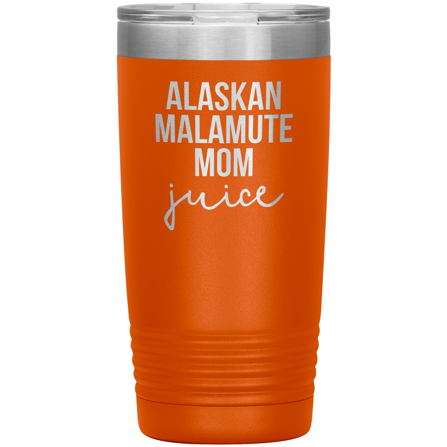 Alaskan Malamute Mom Tumbler, Funny Travel Coffee Mug, Birthday Gifts for Men and Women