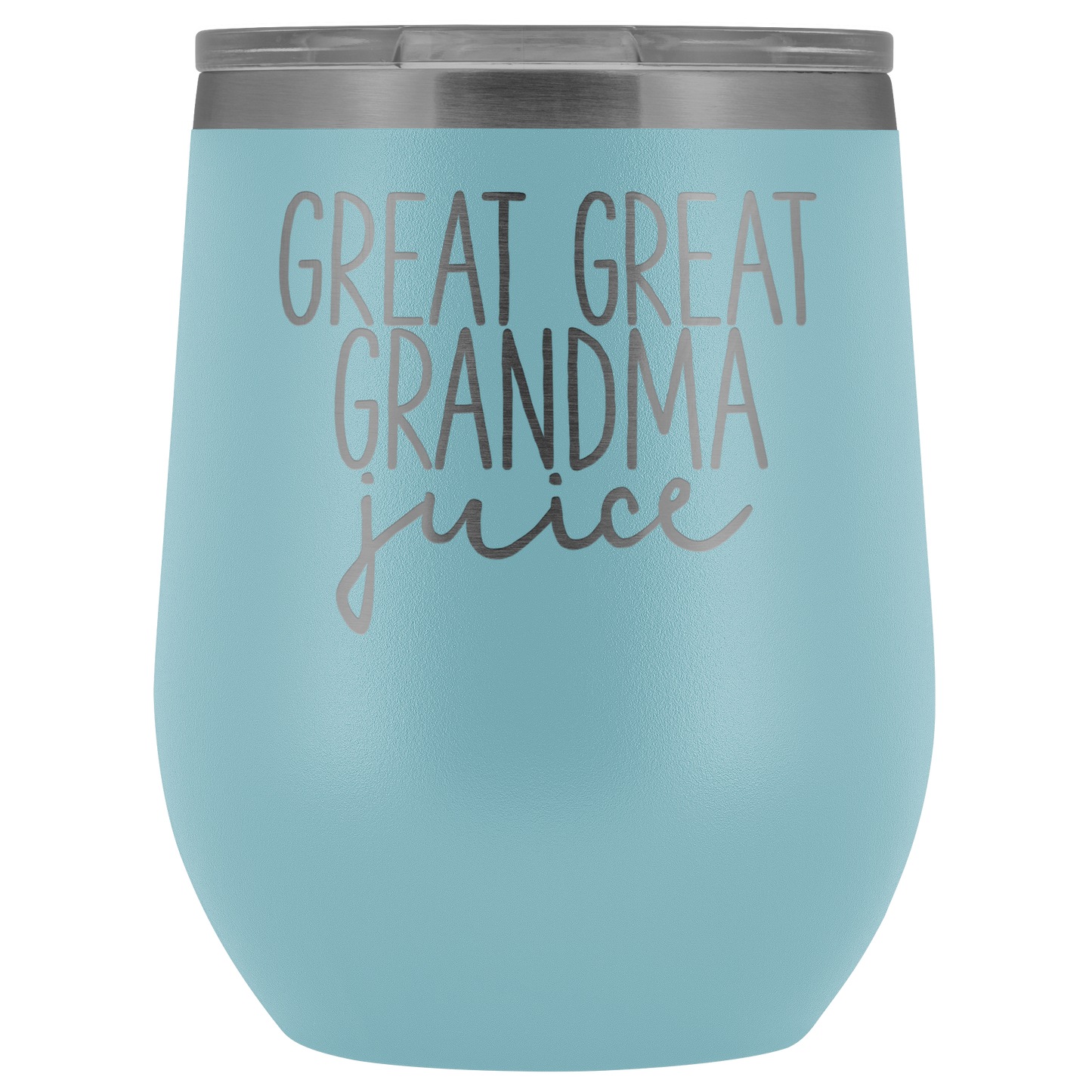 Great Great Grandma Gifts, Great Great Grandma Wine Tumbler, Cup, Funny Birthday Gifts for Men and Women